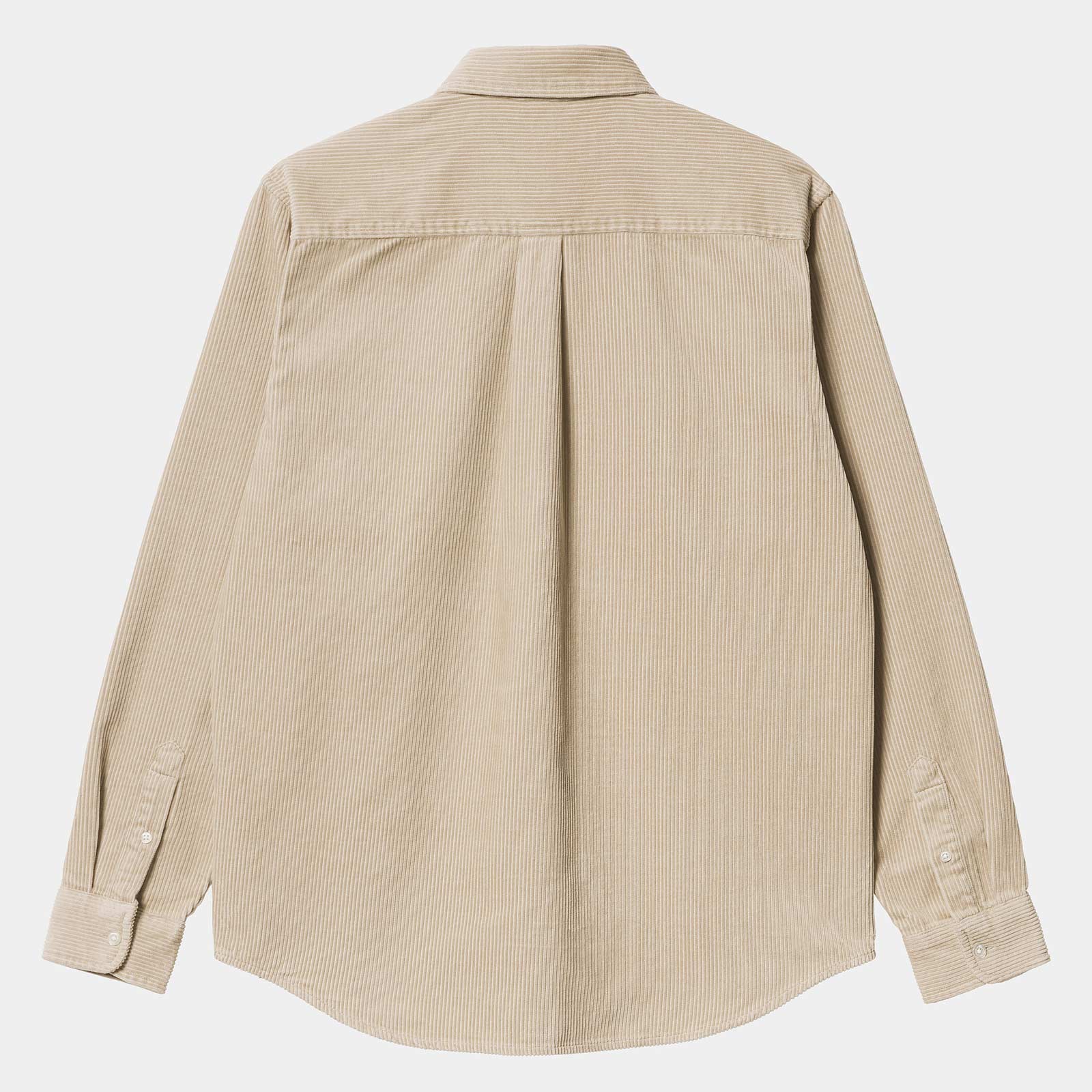 L/S Madison Cord Shirt wall/black - Image 2