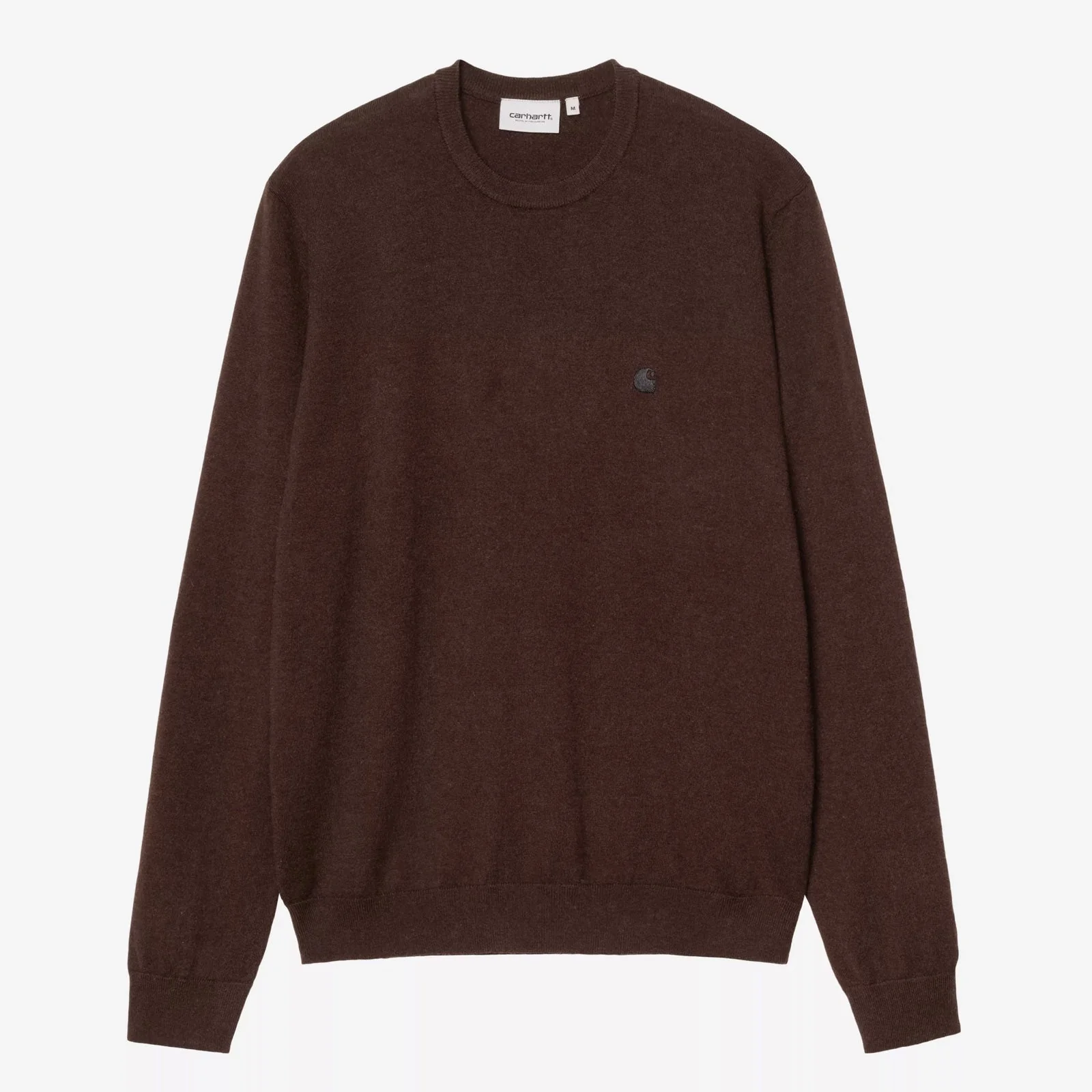 Madison Lambswool Sweater palisander/black