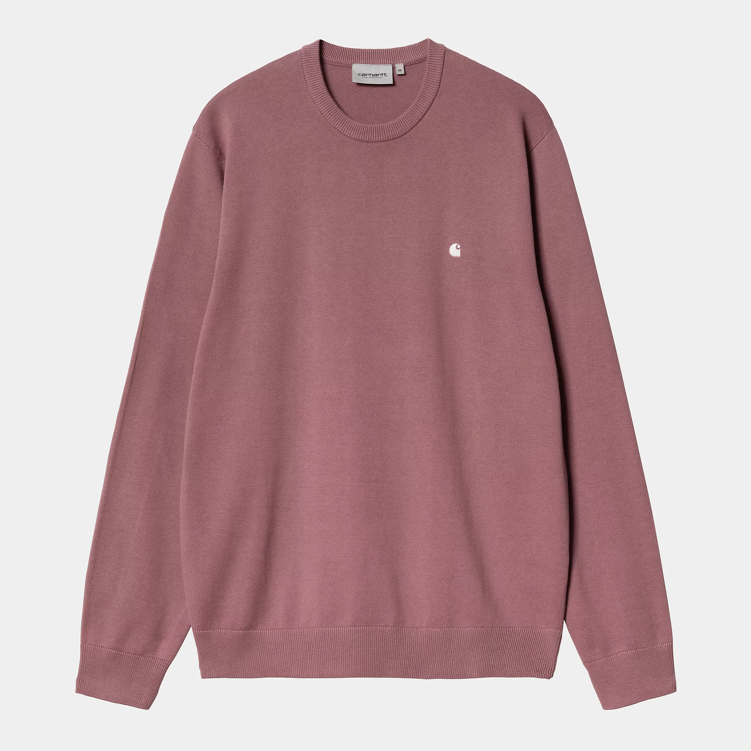 Madison Sweater dusky pink/white