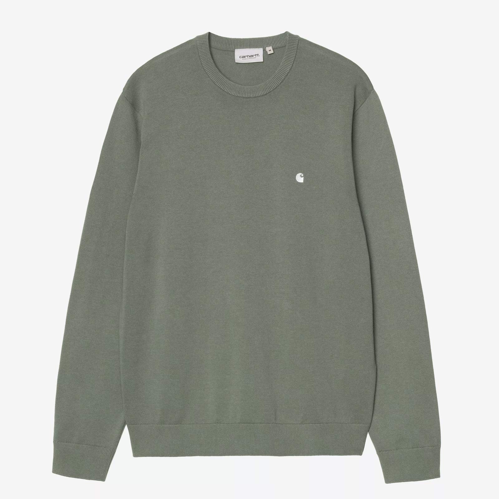 Madison Sweater velvet green/white