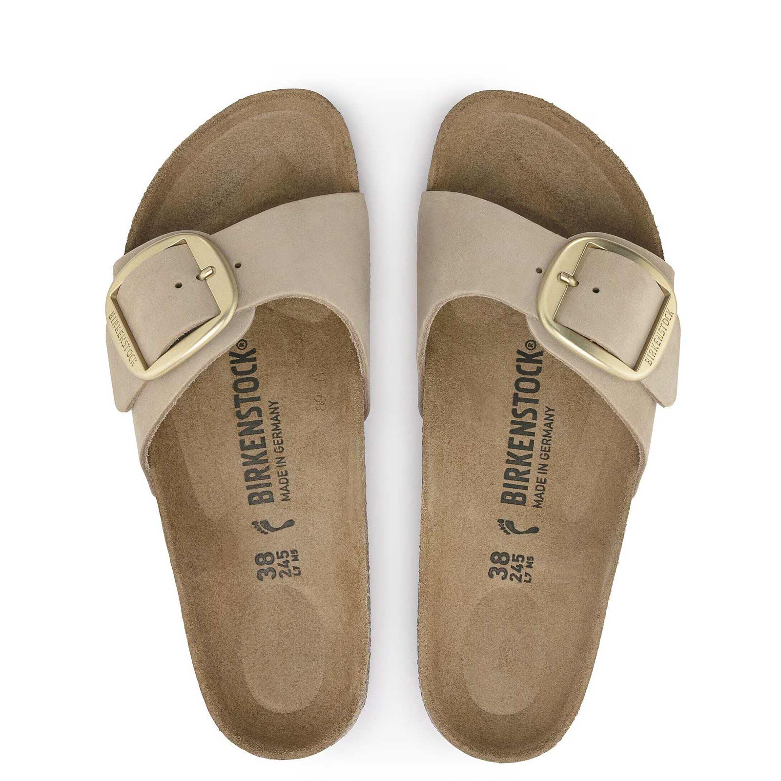 Madrid Big Buckle Narrow Fit sandcastle - Image 5