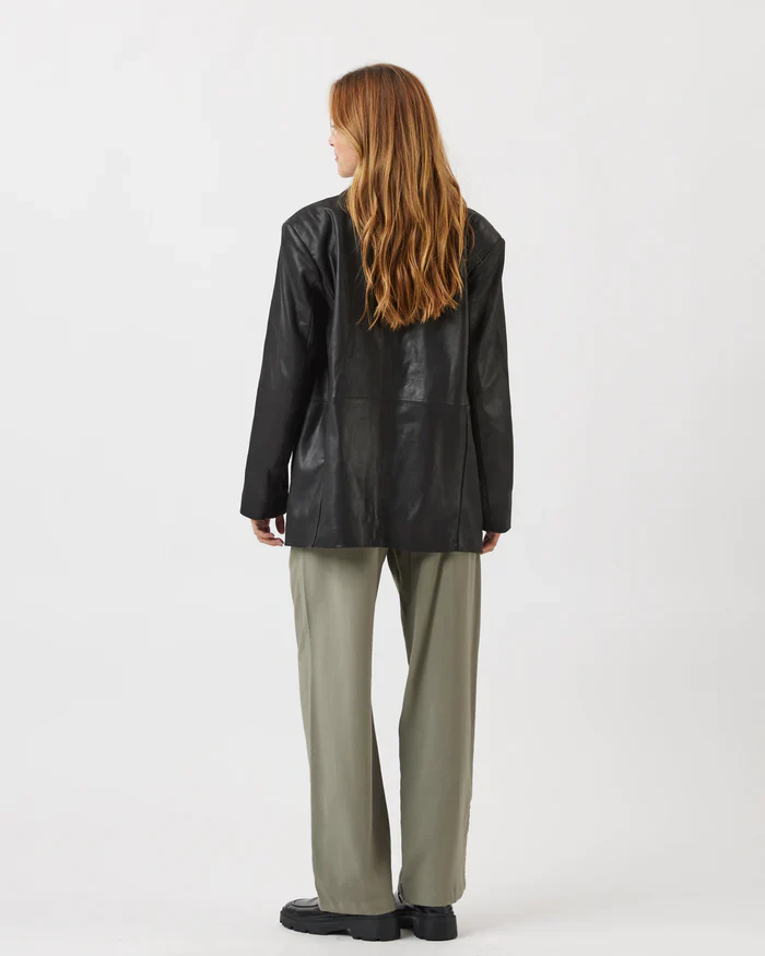 Maijas Leather Jacket 9928 black - Image 3