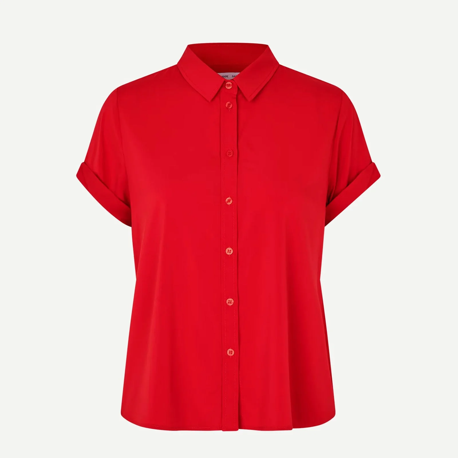 Majan SS Shirt 9942 haute red - Image 4