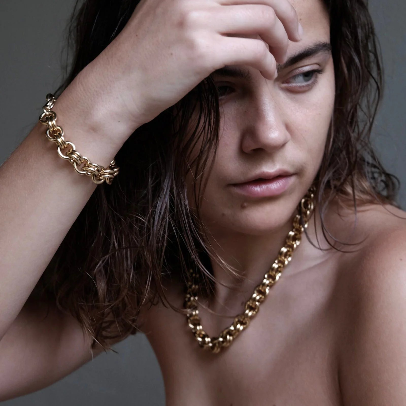Maliën Necklace gold - Image 3