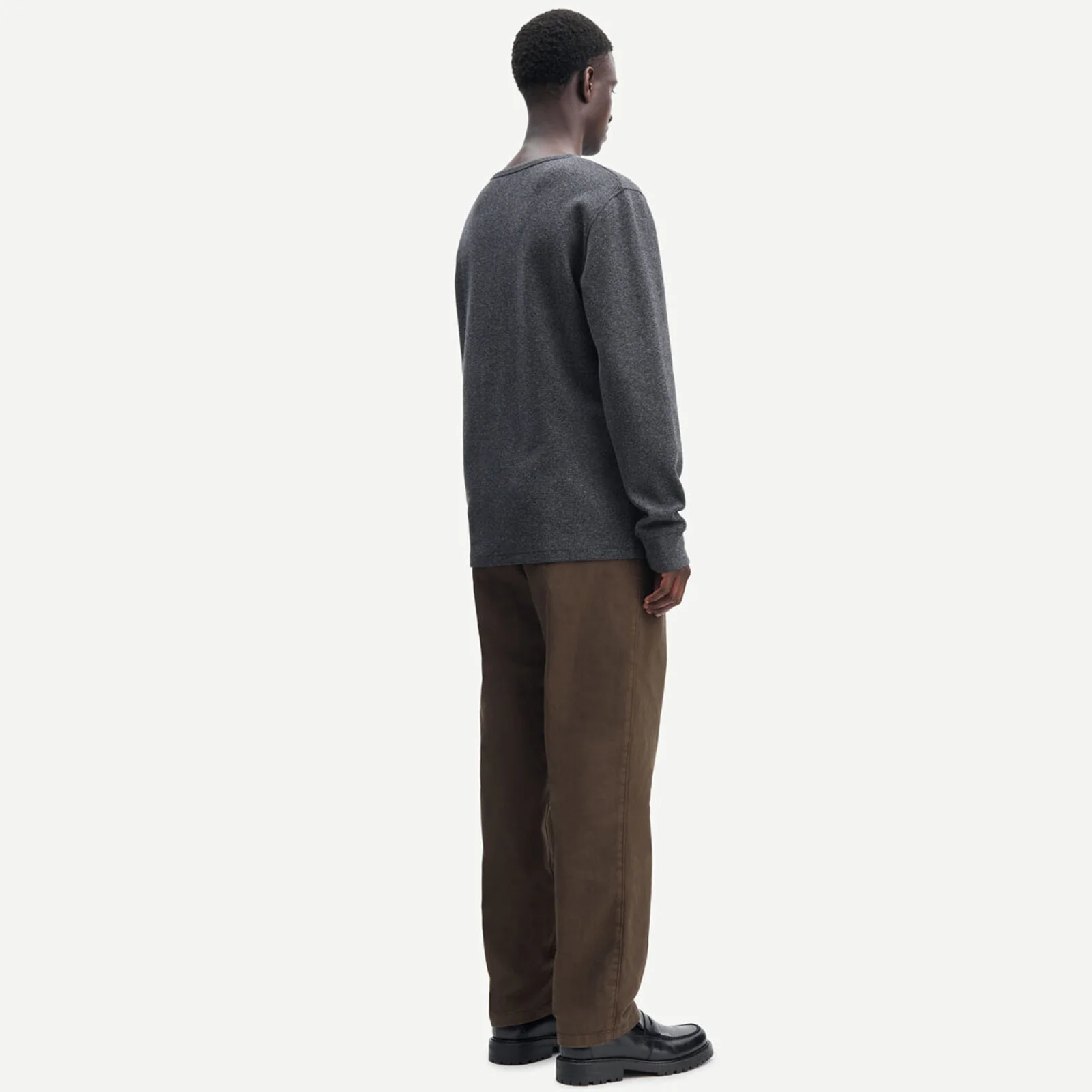 Malthe Thermal Longsleeve black mel. - Image 4