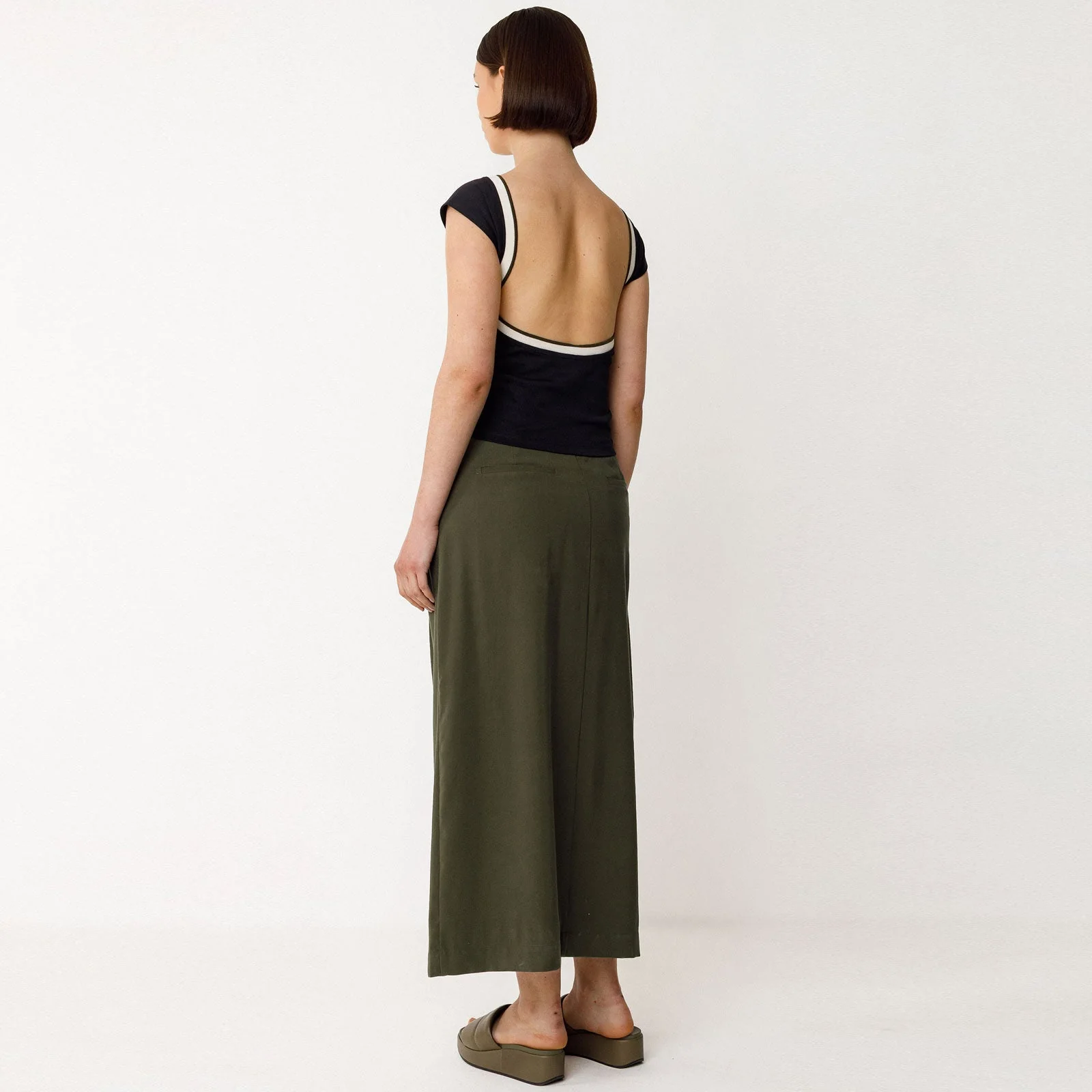 Maora Skirt bottle green - Image 2