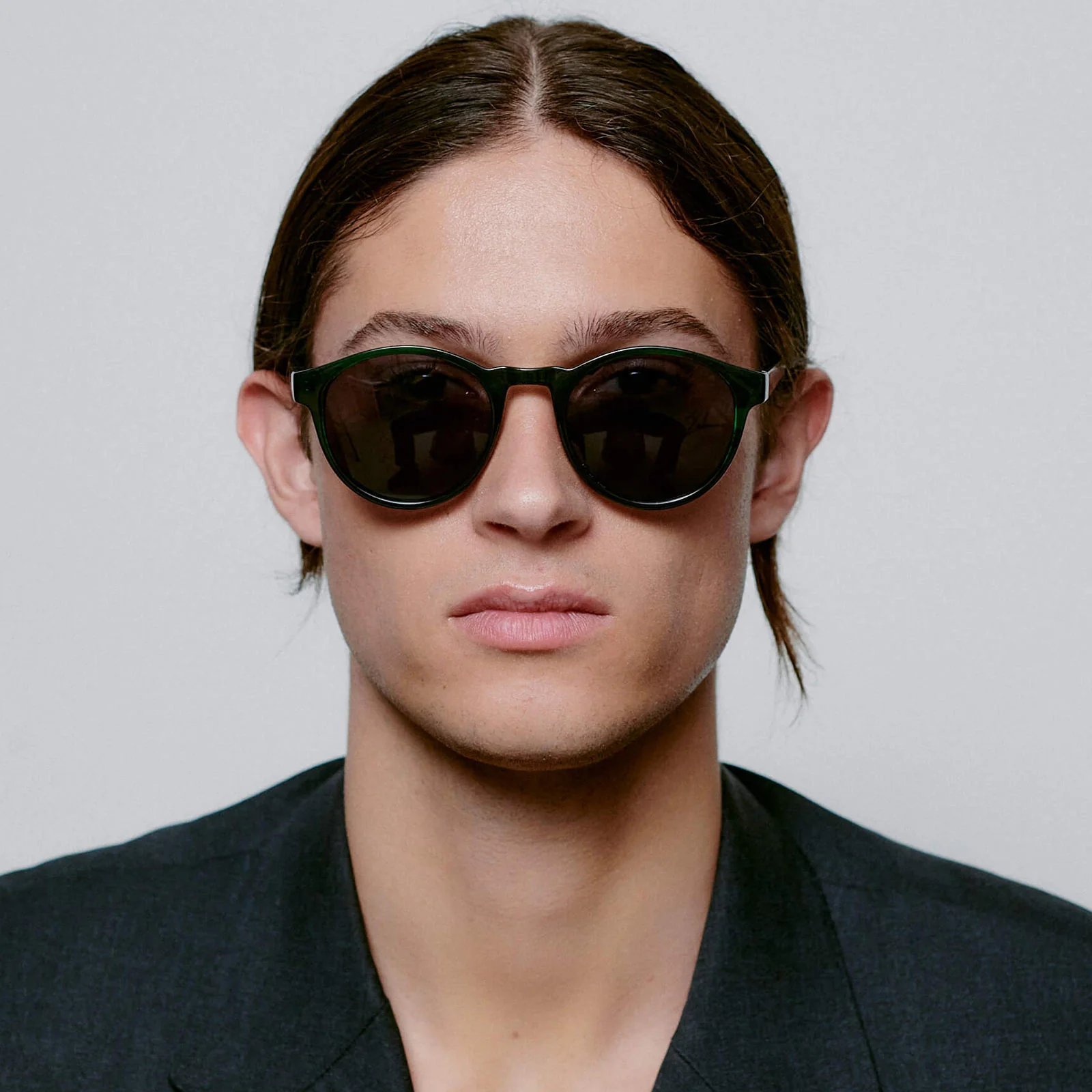 Marvin Sunglasses green marble transparent - Image 4