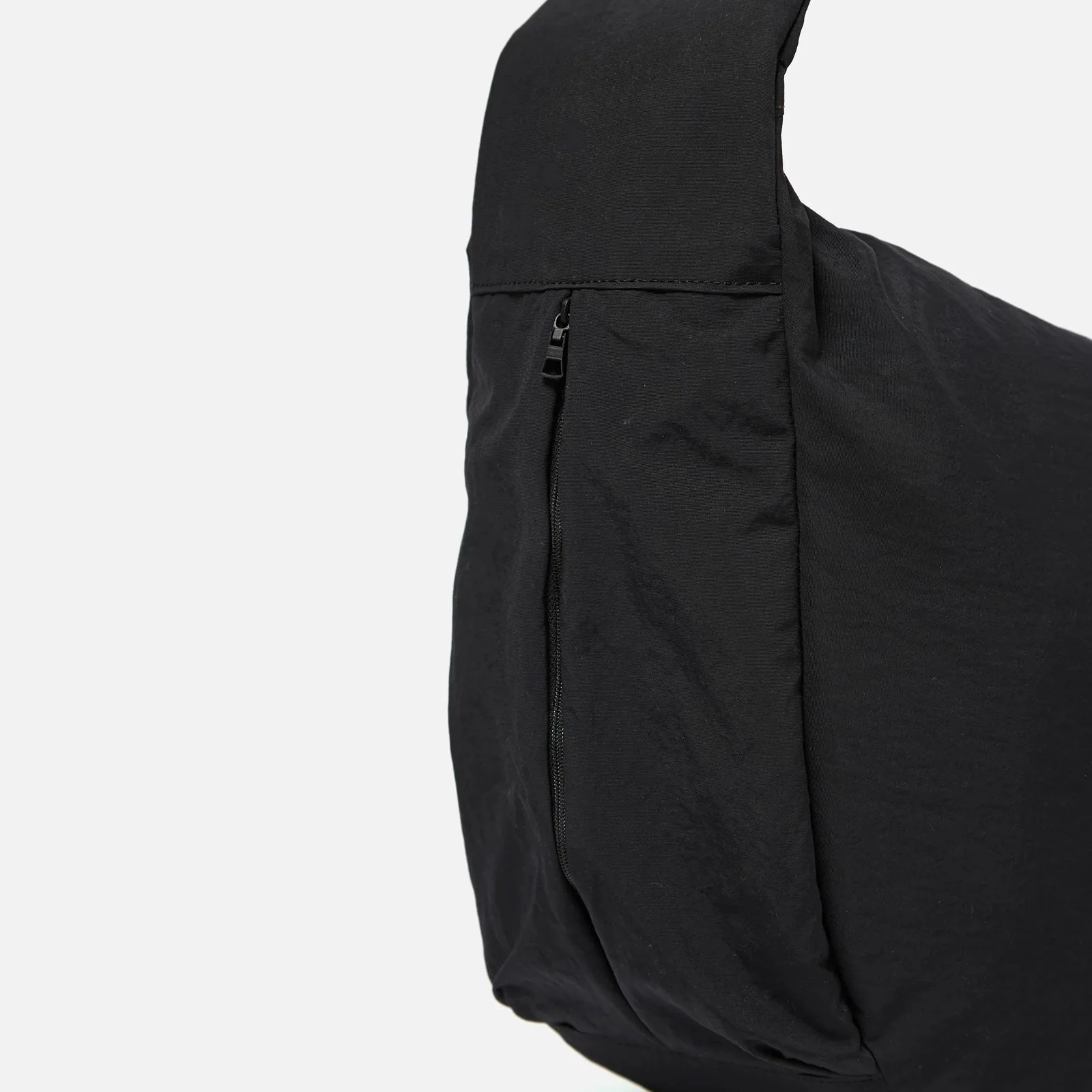 master-piece x U.W. Large Canvas Shoulder Bag black - Image 4