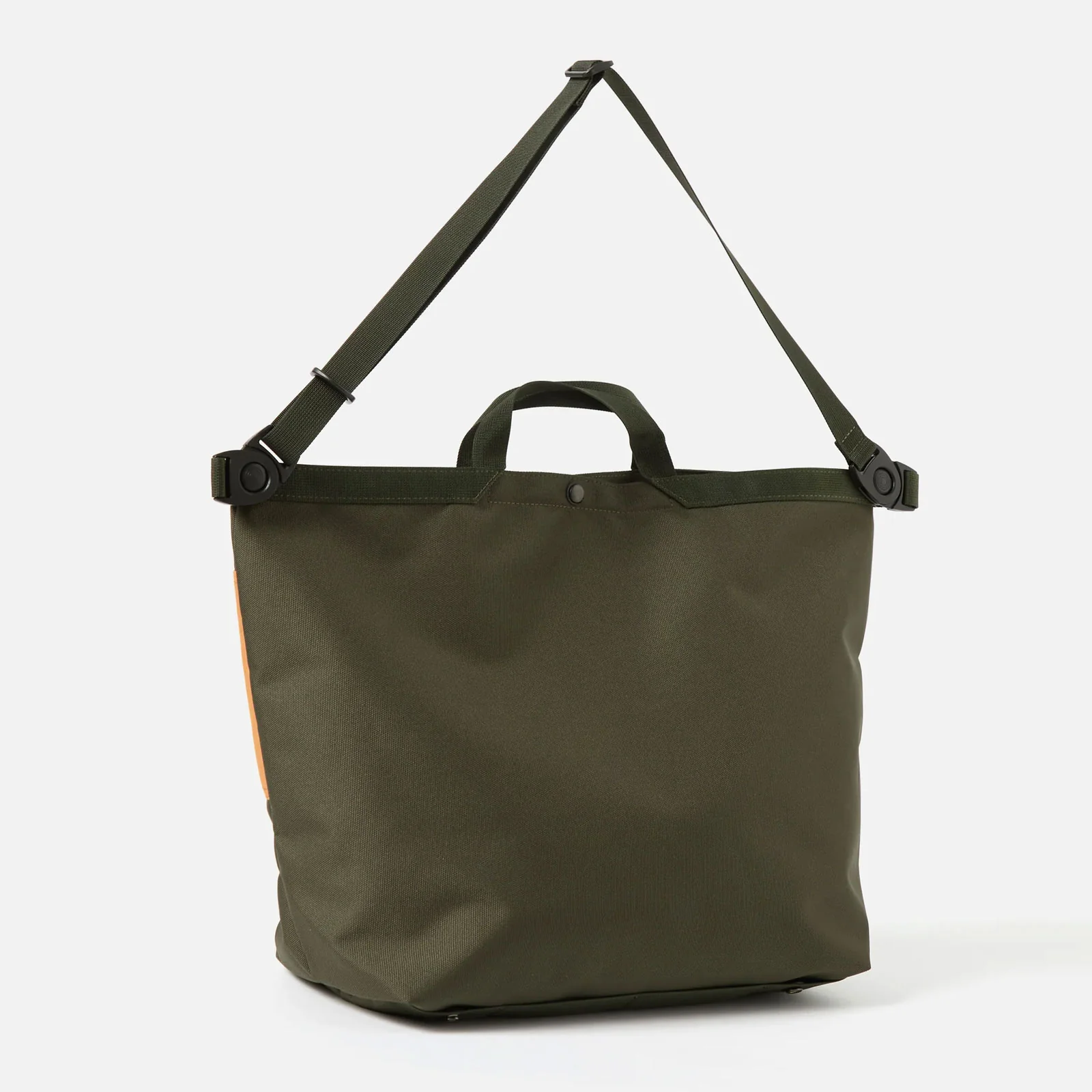 master-piece x Universal Works Large Tote Bag olive - Image 2