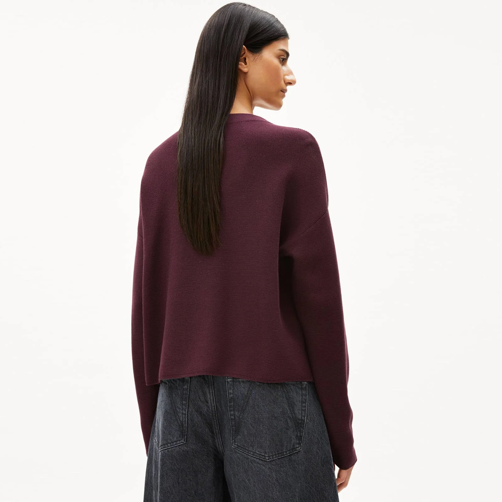 Merinaa Links Links Jumper dark cranberry - Image 2