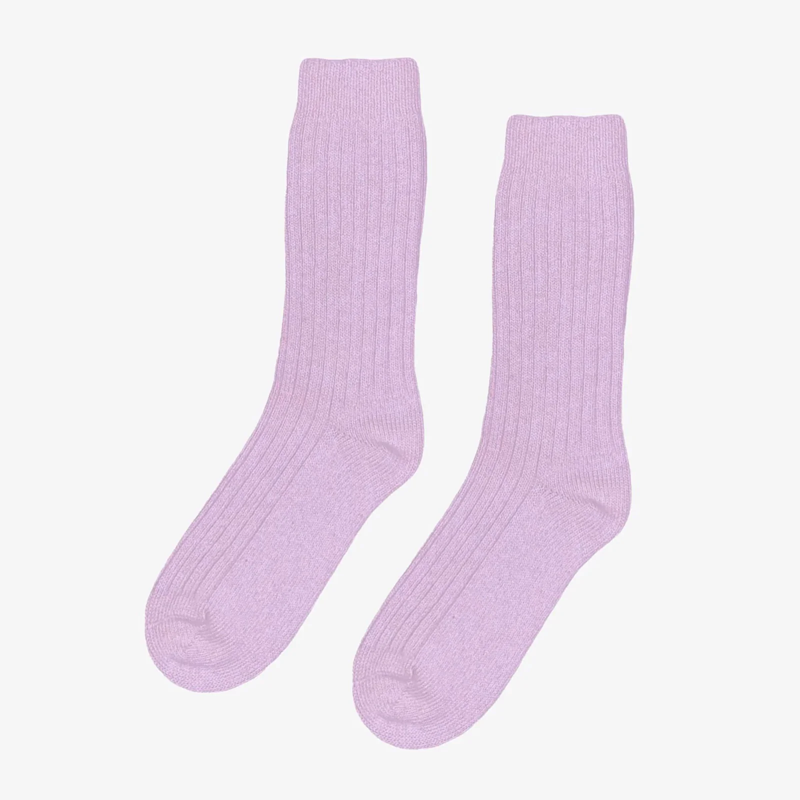 Merino Wool Blend Socks soft lavender