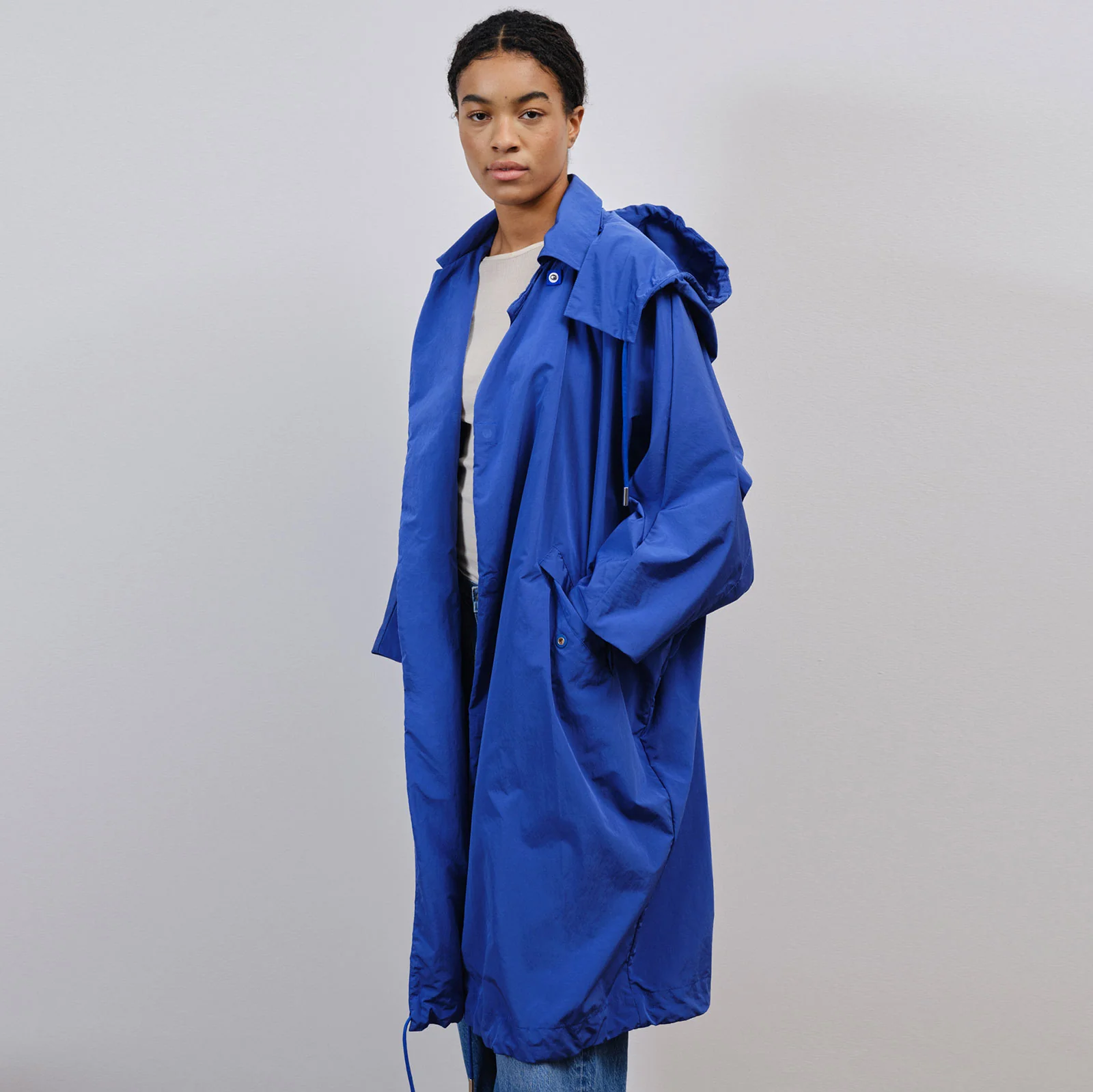 Miami Trench Coat embassy blue
