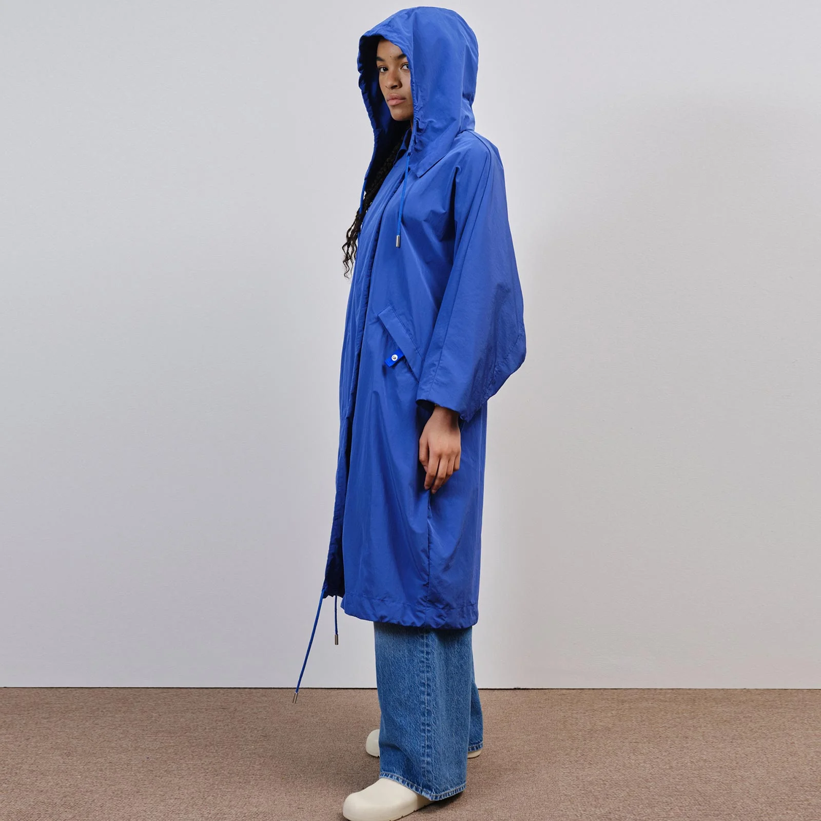 Miami Trench Coat embassy blue - Image 6