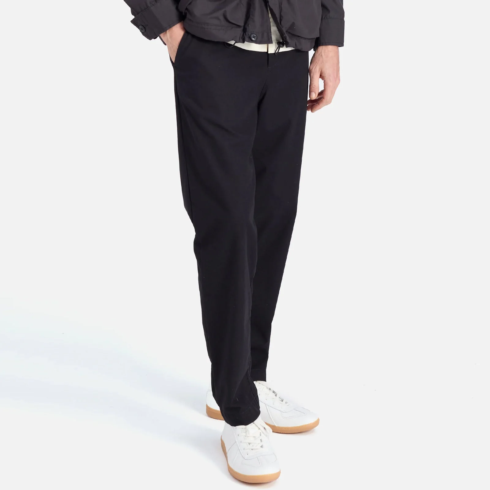 Military Chino Valencia Cotton black