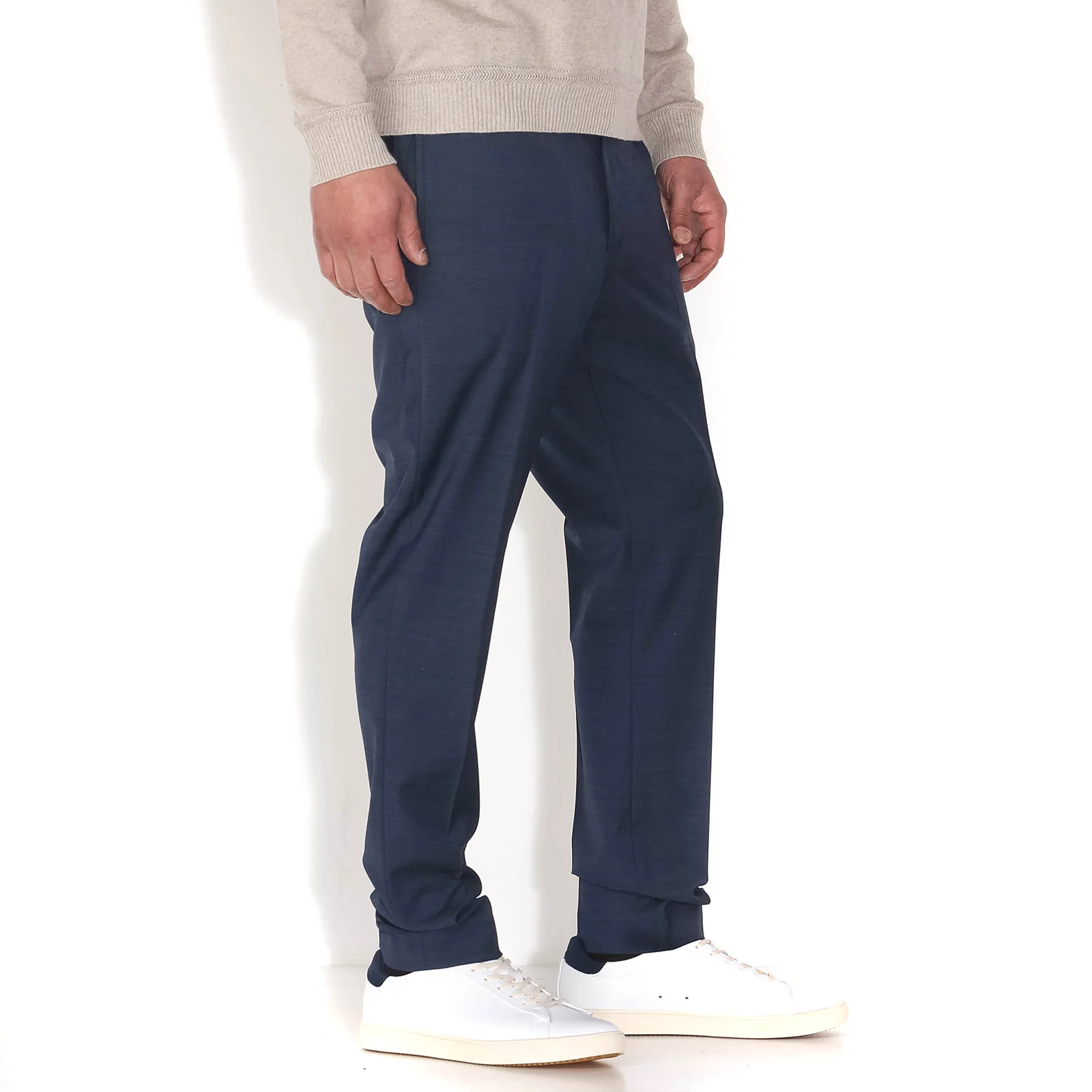 Sloane Trousers dark navy melange - Image 2
