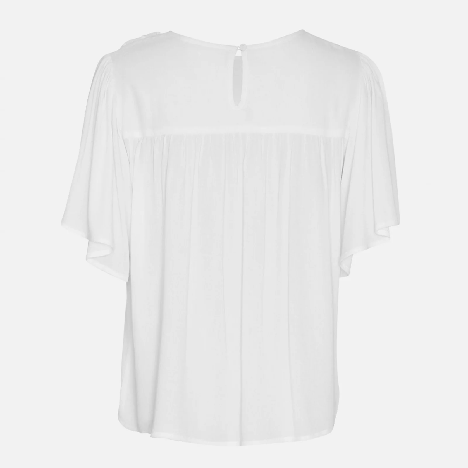 MSCHCarlya SS Top 17530 bright white - Image 2