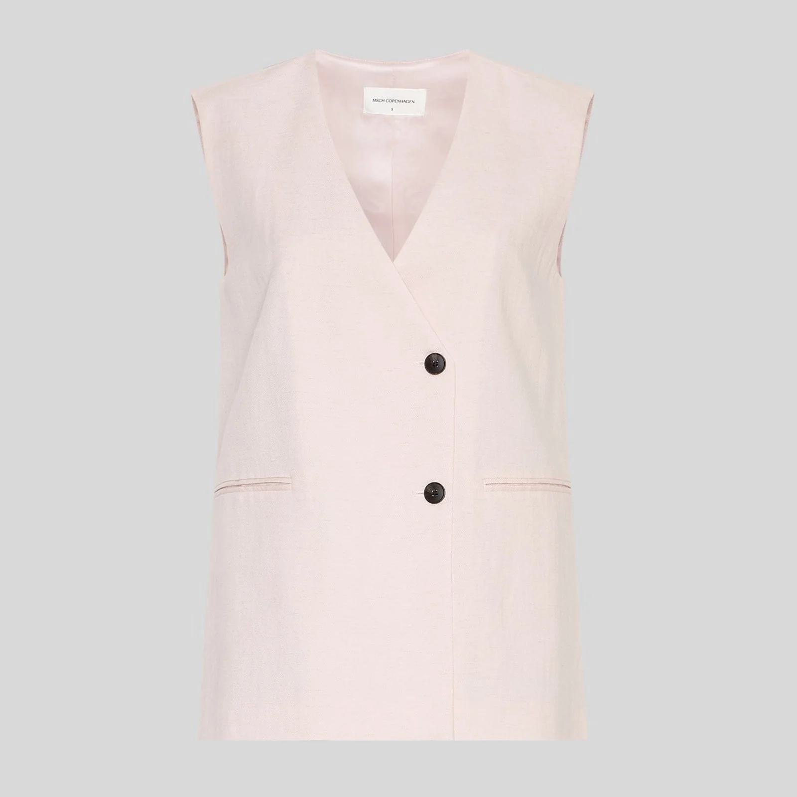 MSCHFranciska Waistcoat lotus melange - Image 2