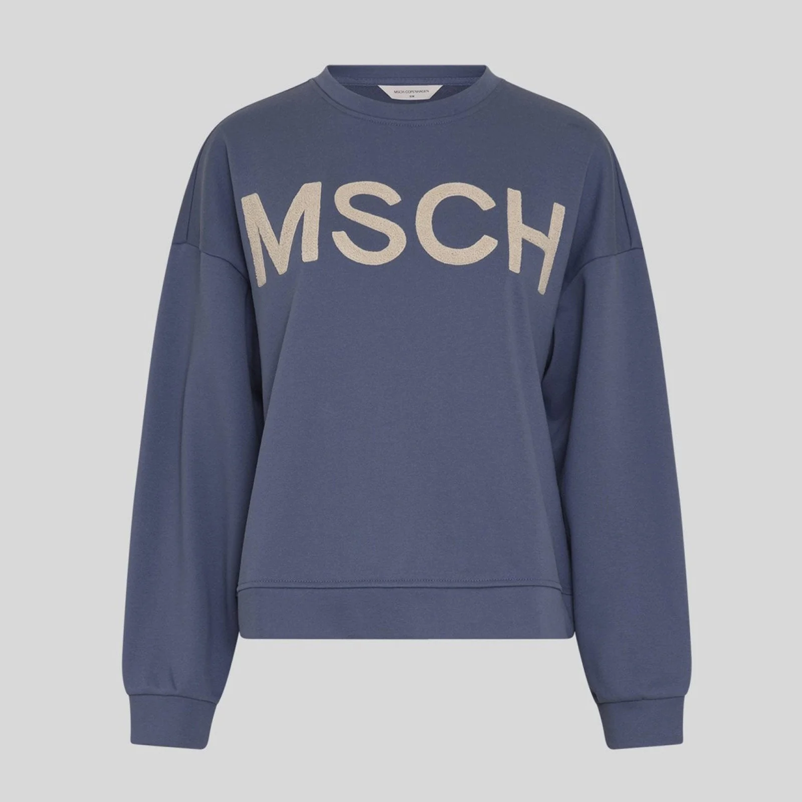 MSCHMela Briena MSCH Sweatshirt vintage indigo/oatmeal - Image 2