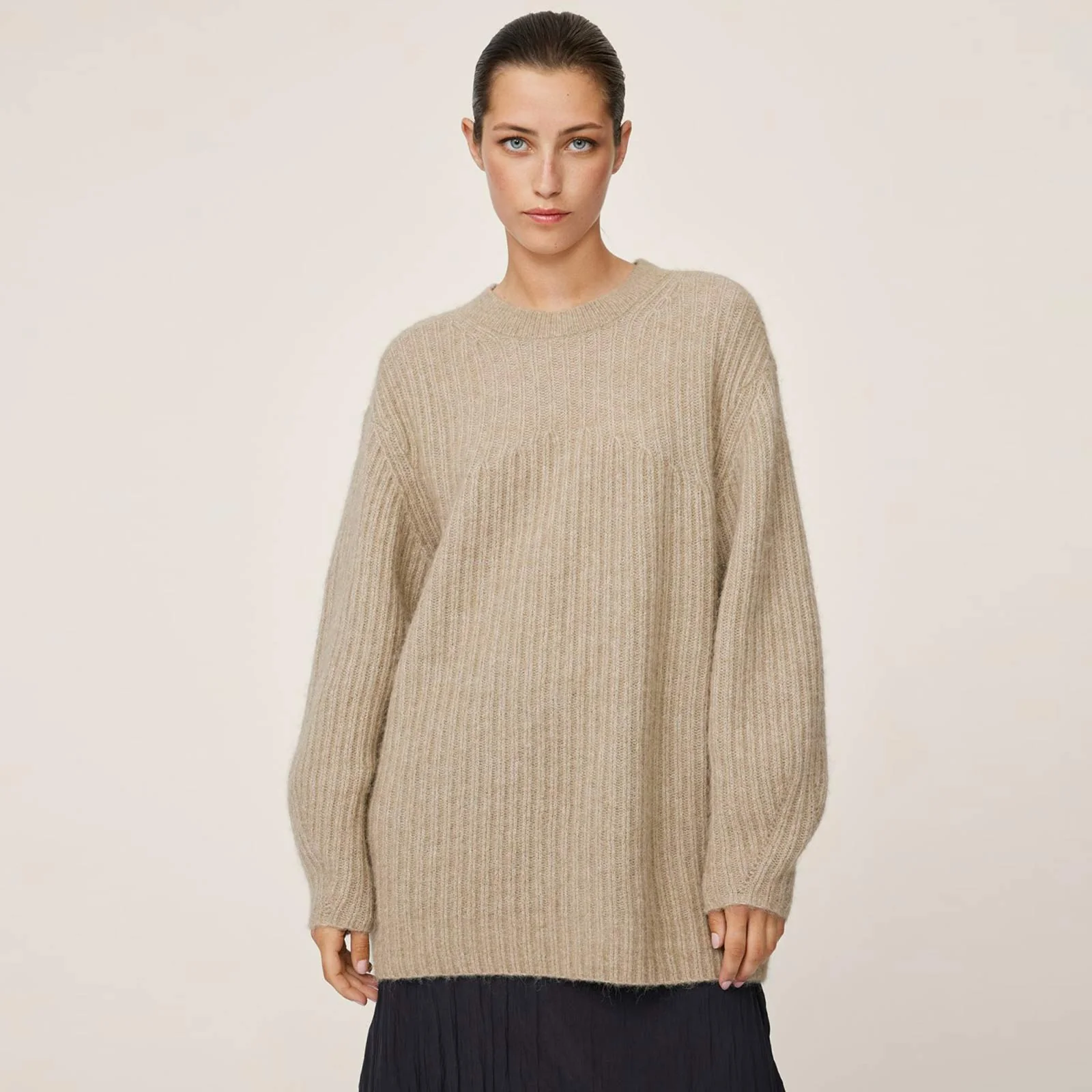 MSCHSigune Nenaya Pullover trench coat melange