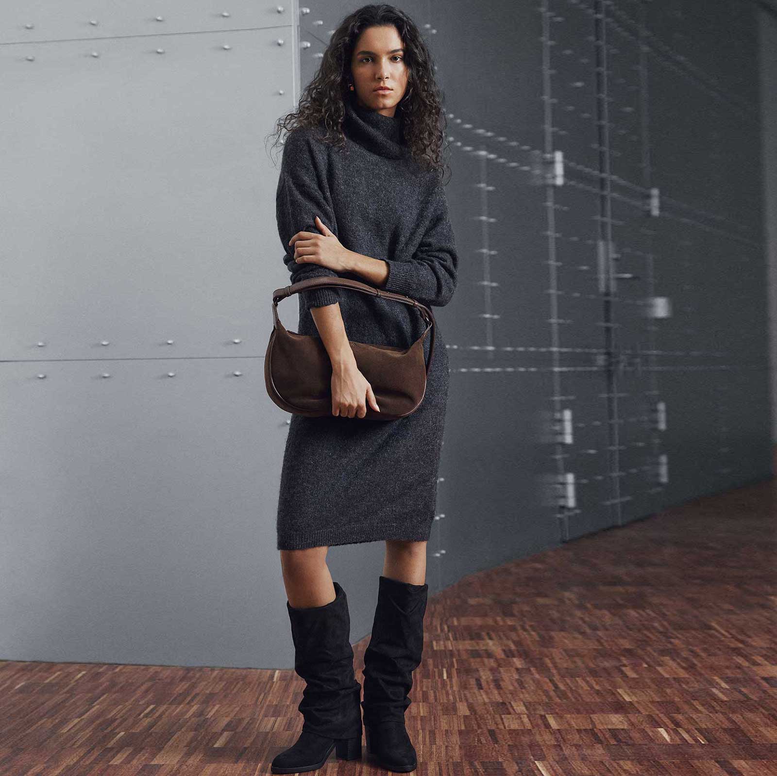 MuseMBG Bag Suede dark brown - Image 6