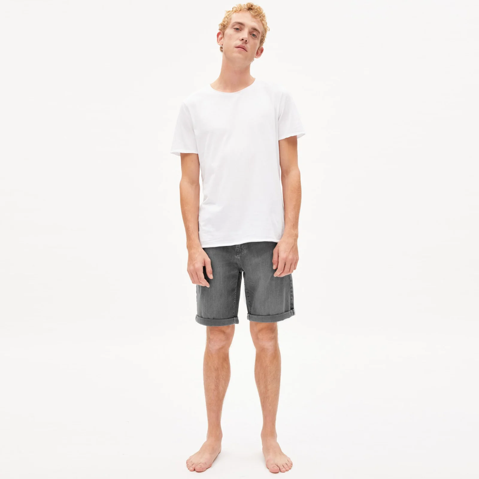 Naail Black DNM Shorts moon grey - Image 2