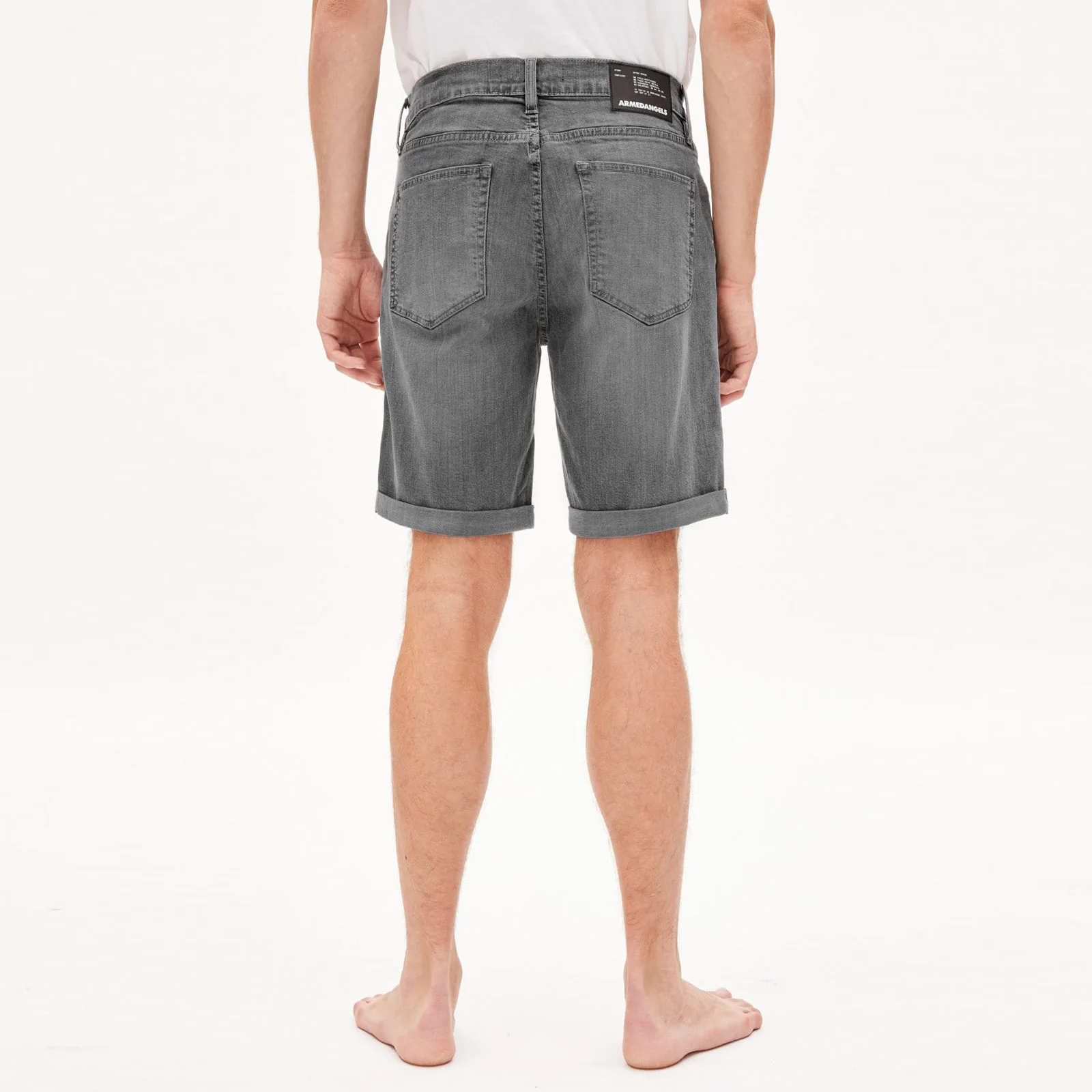 Naail Black DNM Shorts moon grey - Image 3