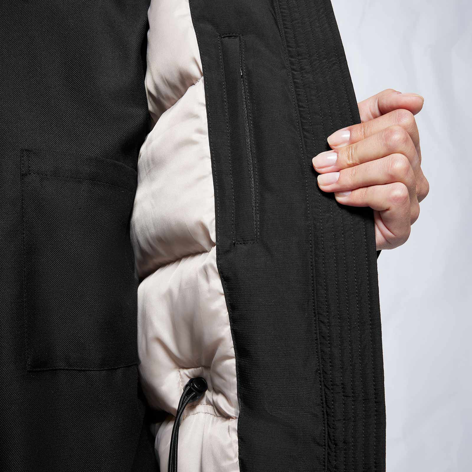 Nara Winter Jacket black - Image 9