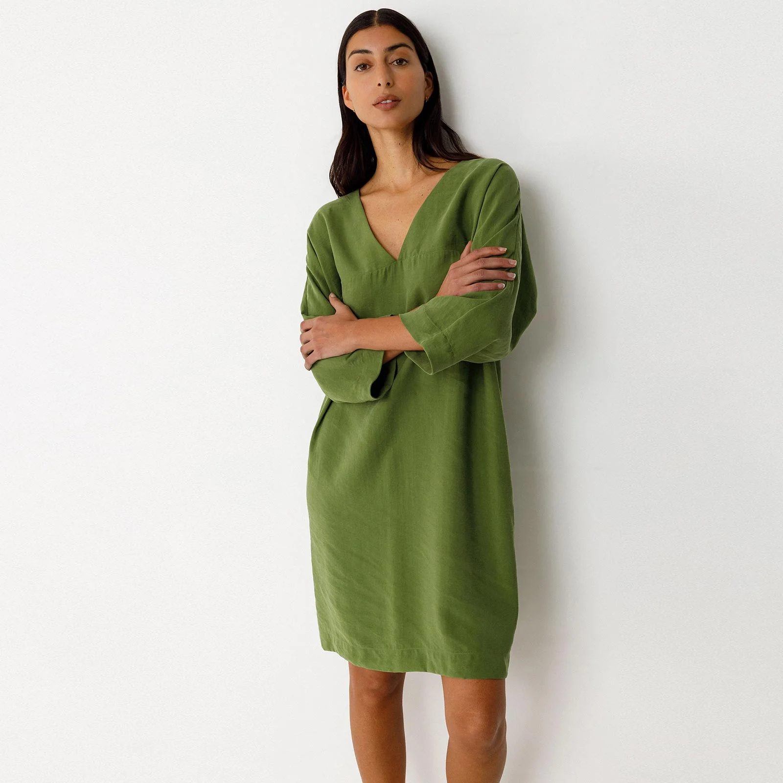 Nikole Dress dark green
