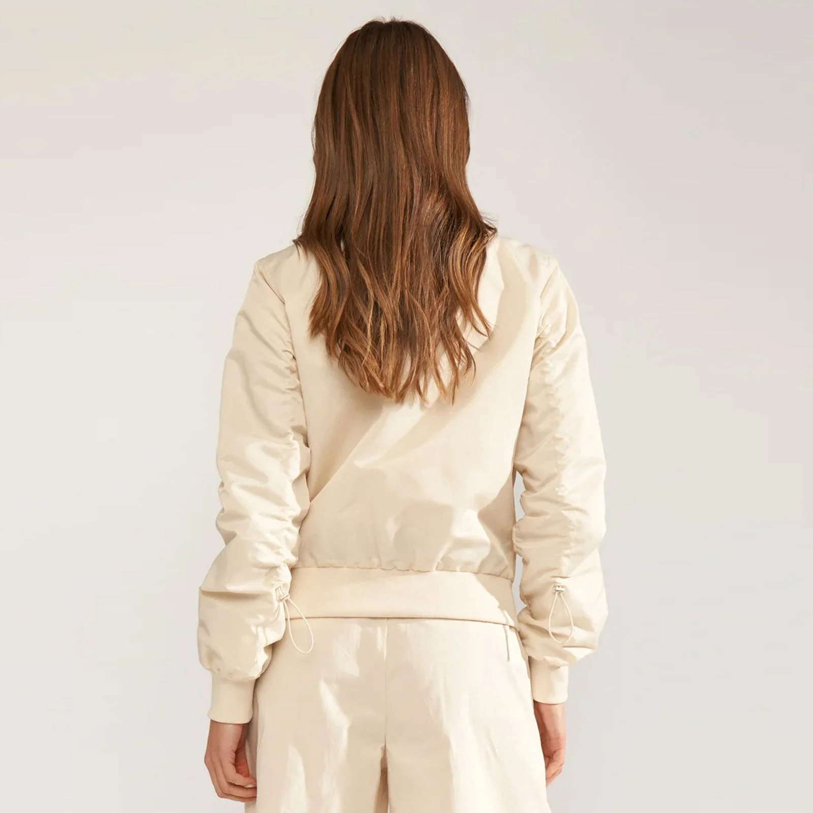 Nualisandra Bomber jacket whitecap gray - Image 2