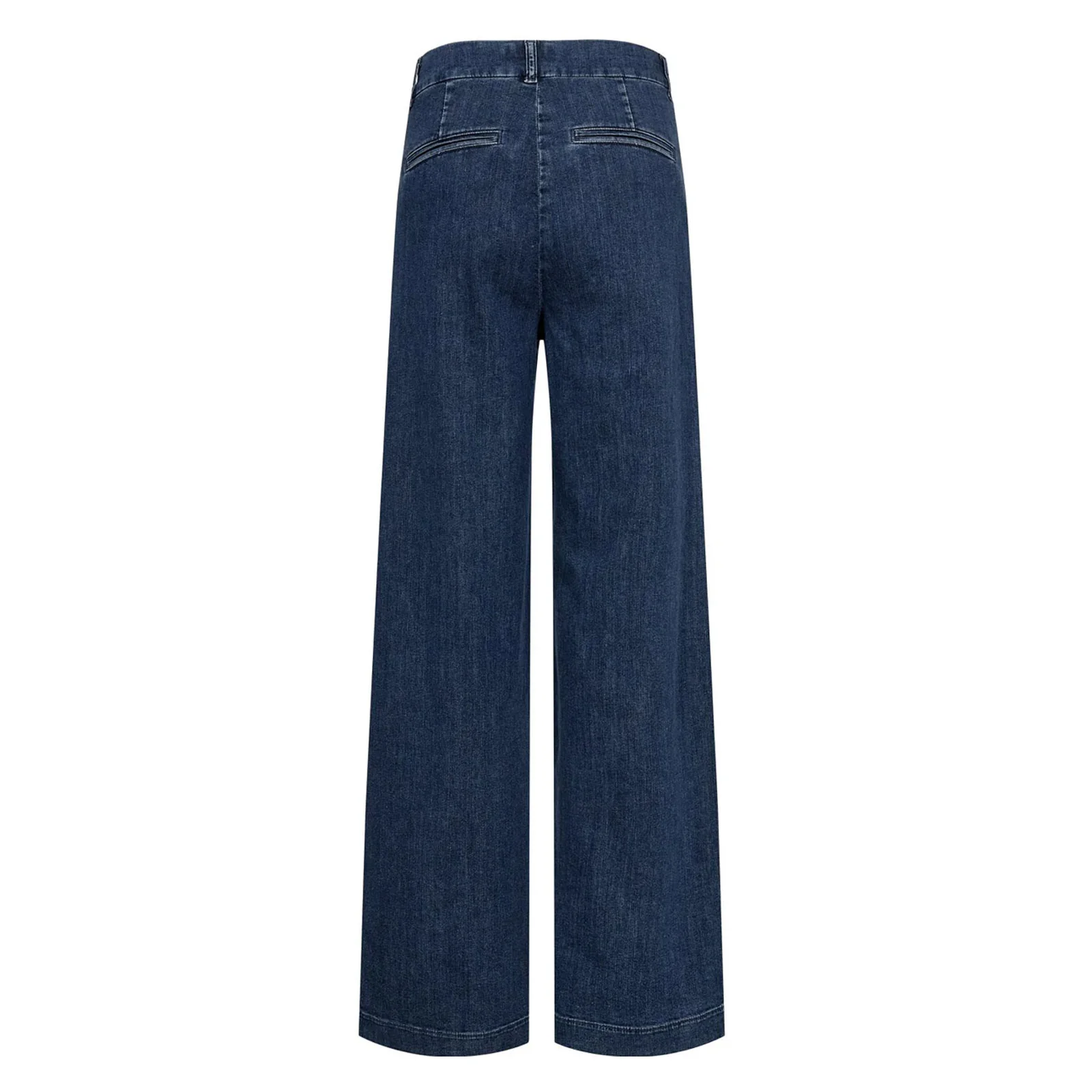 Nuamber HR Wide Jeans medium blue denim - Image 2