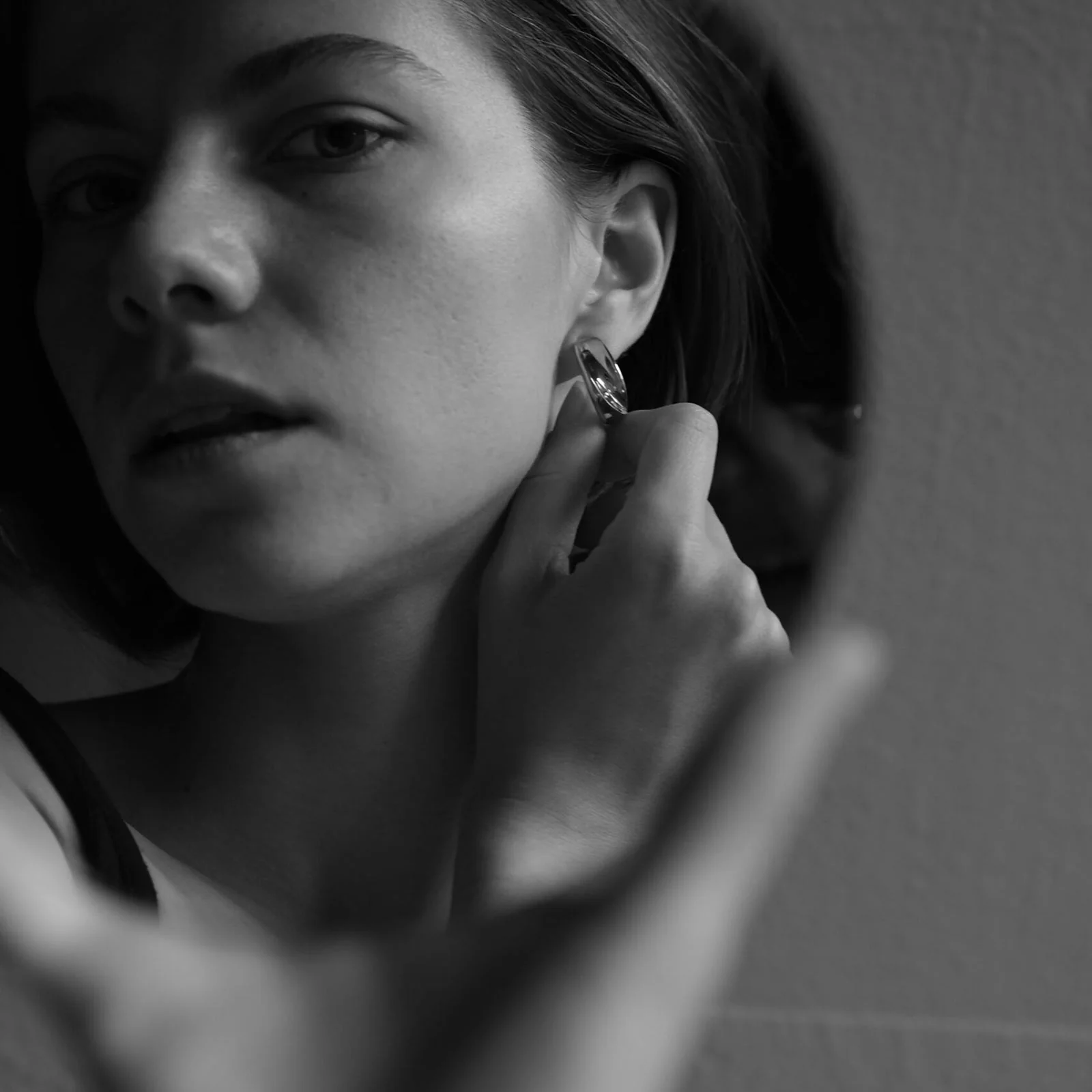 Onda Earrings silver - Image 3
