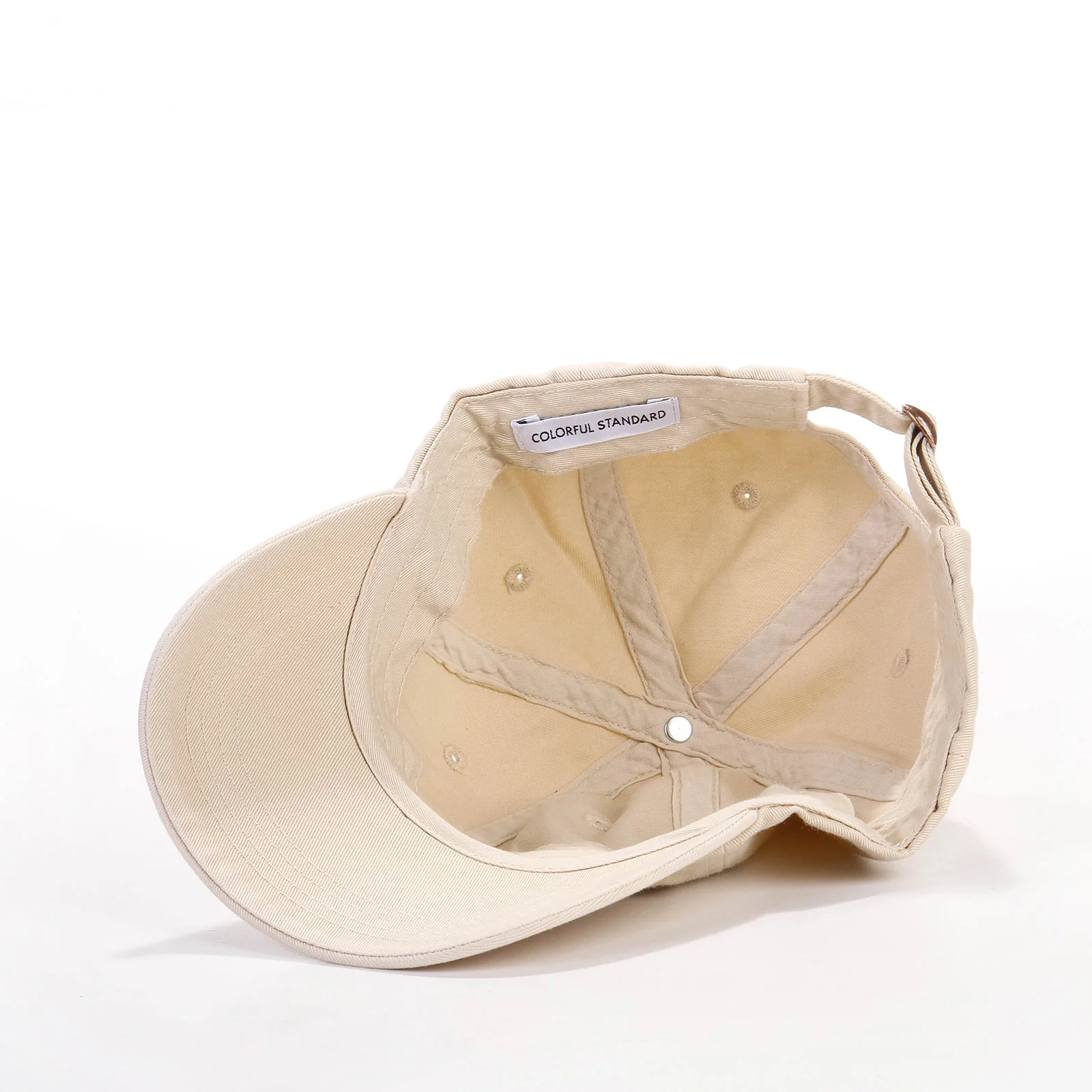Organic Cotton Cap ivory white - Image 3