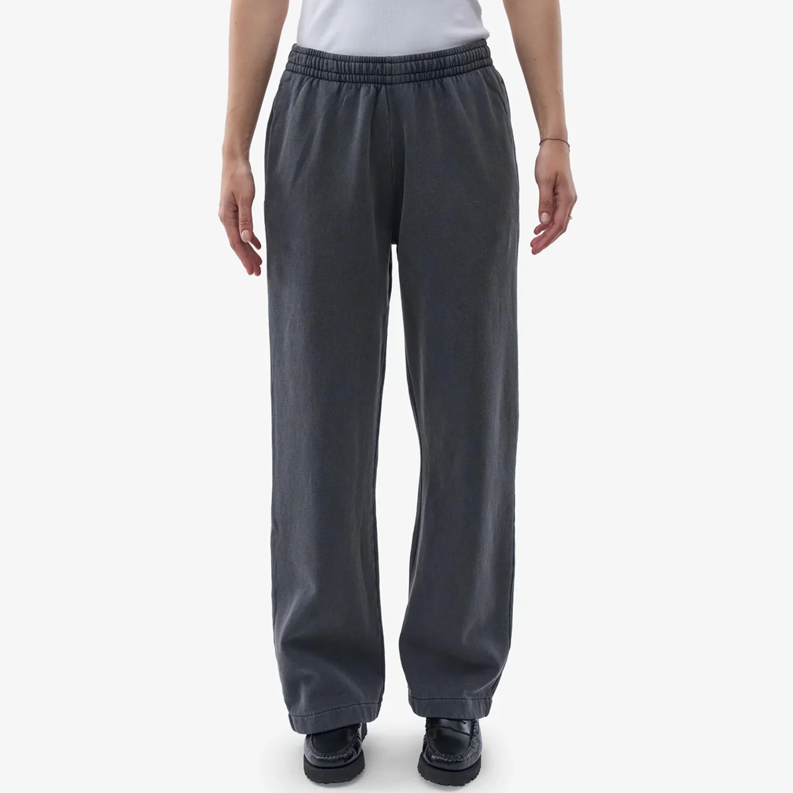 Organic Straight Leg Sweatpants faded black - Image 2