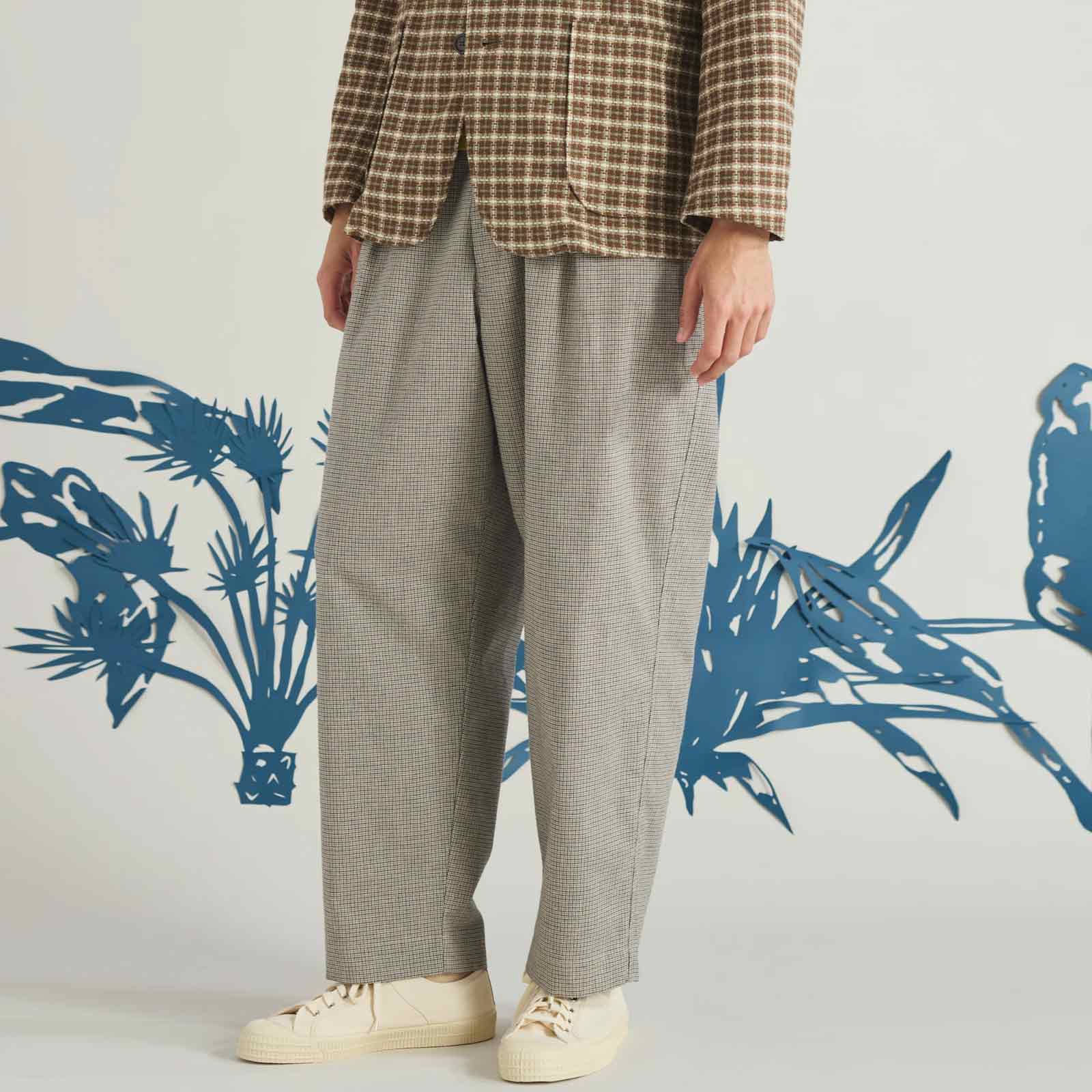Oxford Pants Lucas Cotton Mix multi