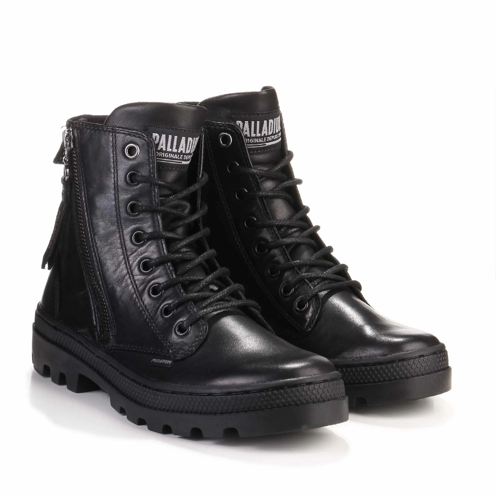 Pallabossa Hi Zip LTH black/black - Image 2