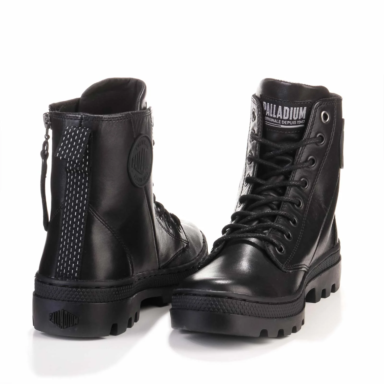 Pallabossa Hi Zip LTH black/black - Image 3