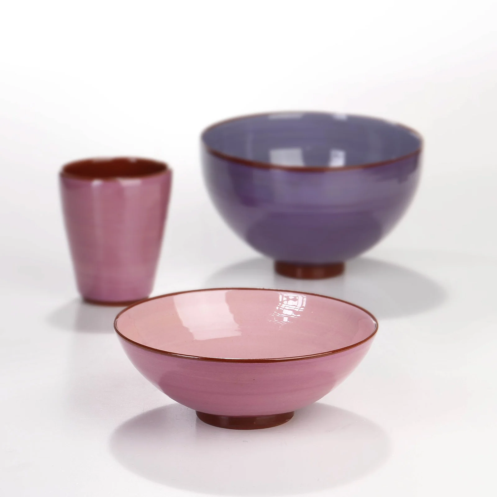 Petit Coupelle violet foncé/violet clair - Image 3
