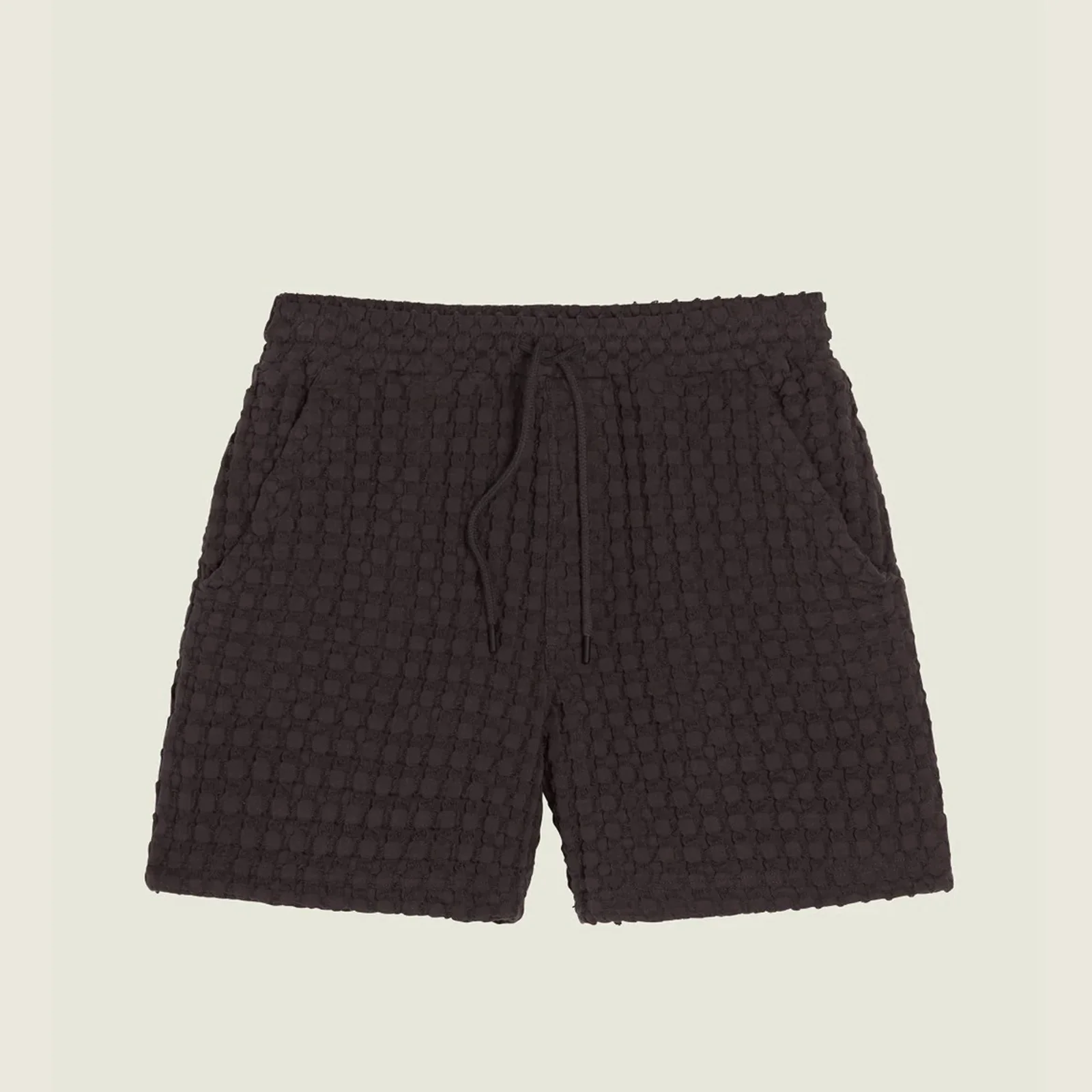 Porto Waffle Shorts nearly black - Image 3