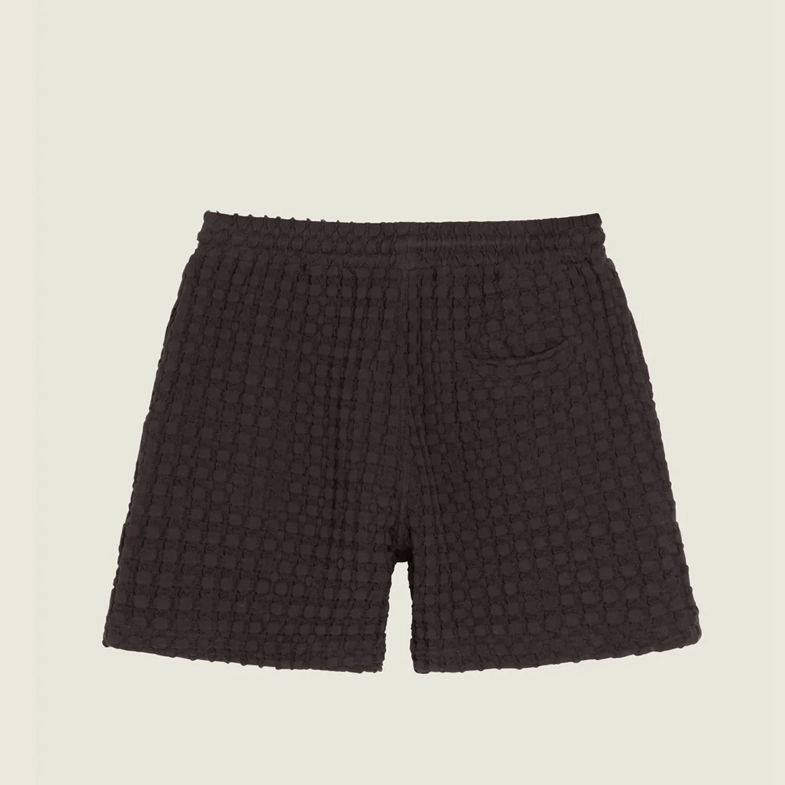 Porto Waffle Shorts nearly black - Image 4