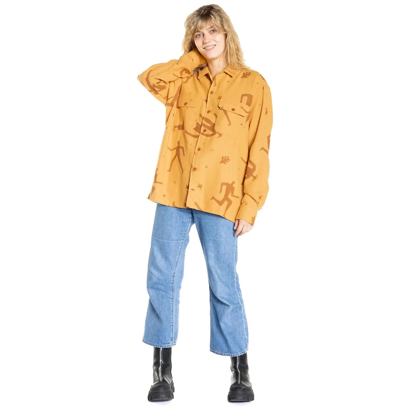 Ramble Shirt ocre - Image 3