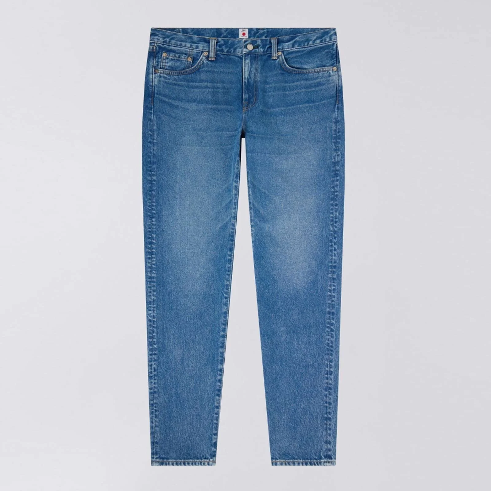 Reg Tapered Kaihara Openend Denim blue mid light used - Image 4