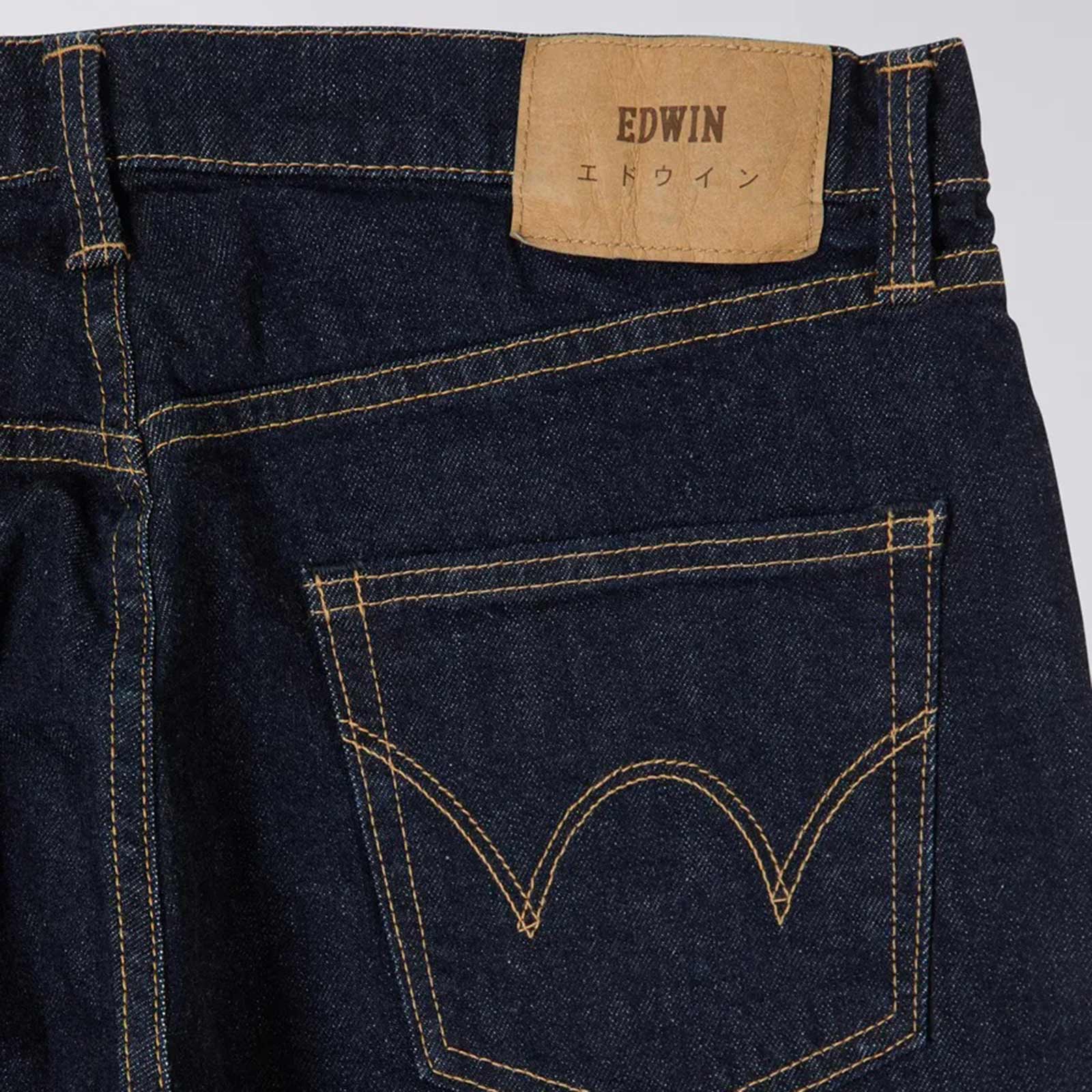 Regular Tapered Kaihara Pure Indigo Stretch Denim rinse - Image 6