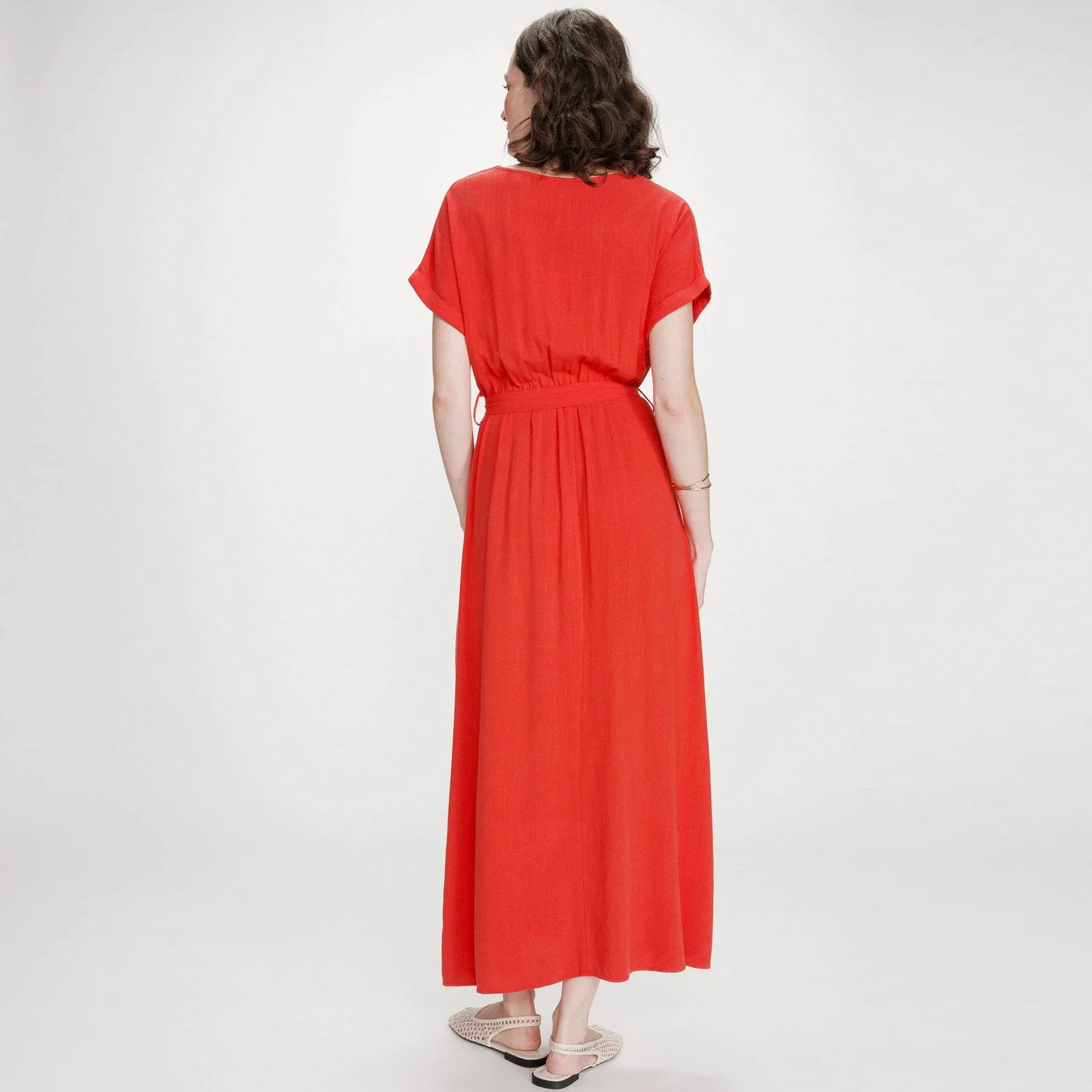 Robe Longue Portefeuille Pollen sanguine - Image 2