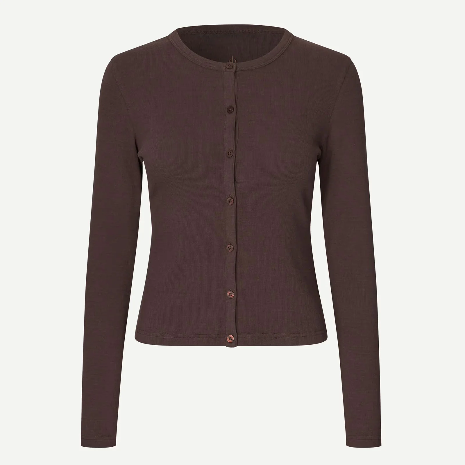 Saalexo LS Cardigan 7542 mulch - Image 3
