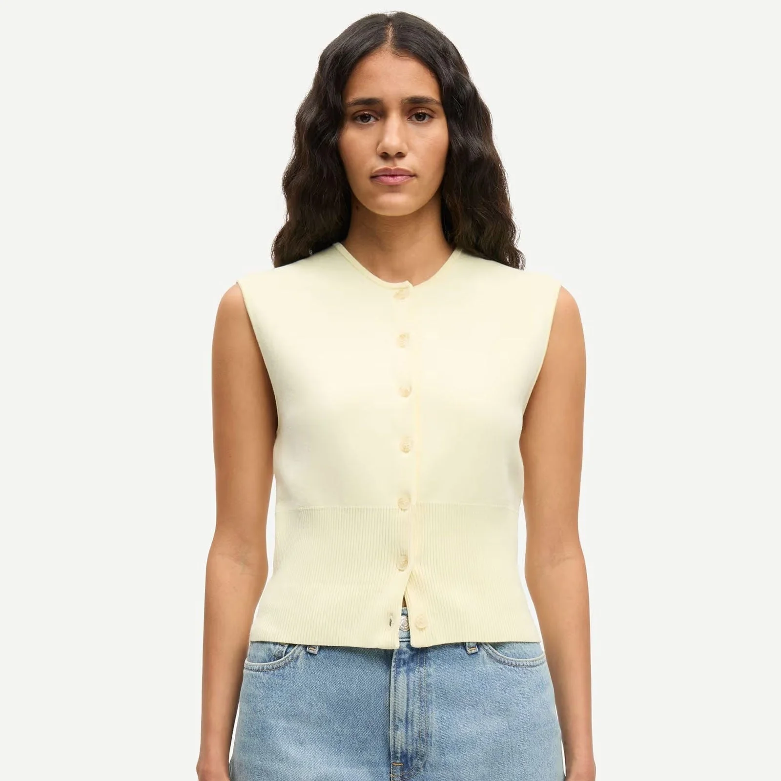 Saanne Top 15825 ethereal green