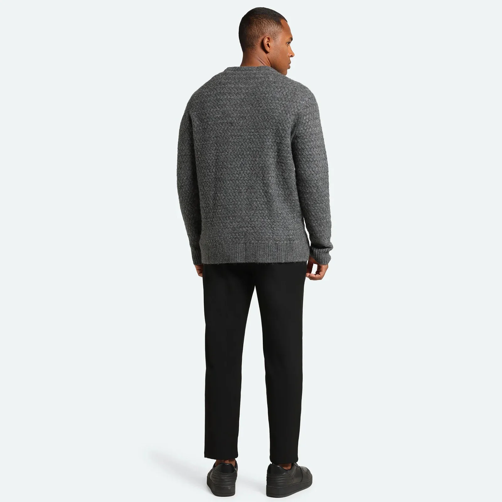 Saigon 3963 Knit Jumper gray pinstripe - Image 2