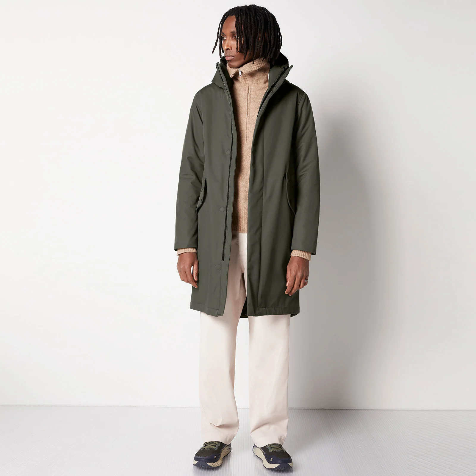 Sakeus Winter Parka castor green - Image 8
