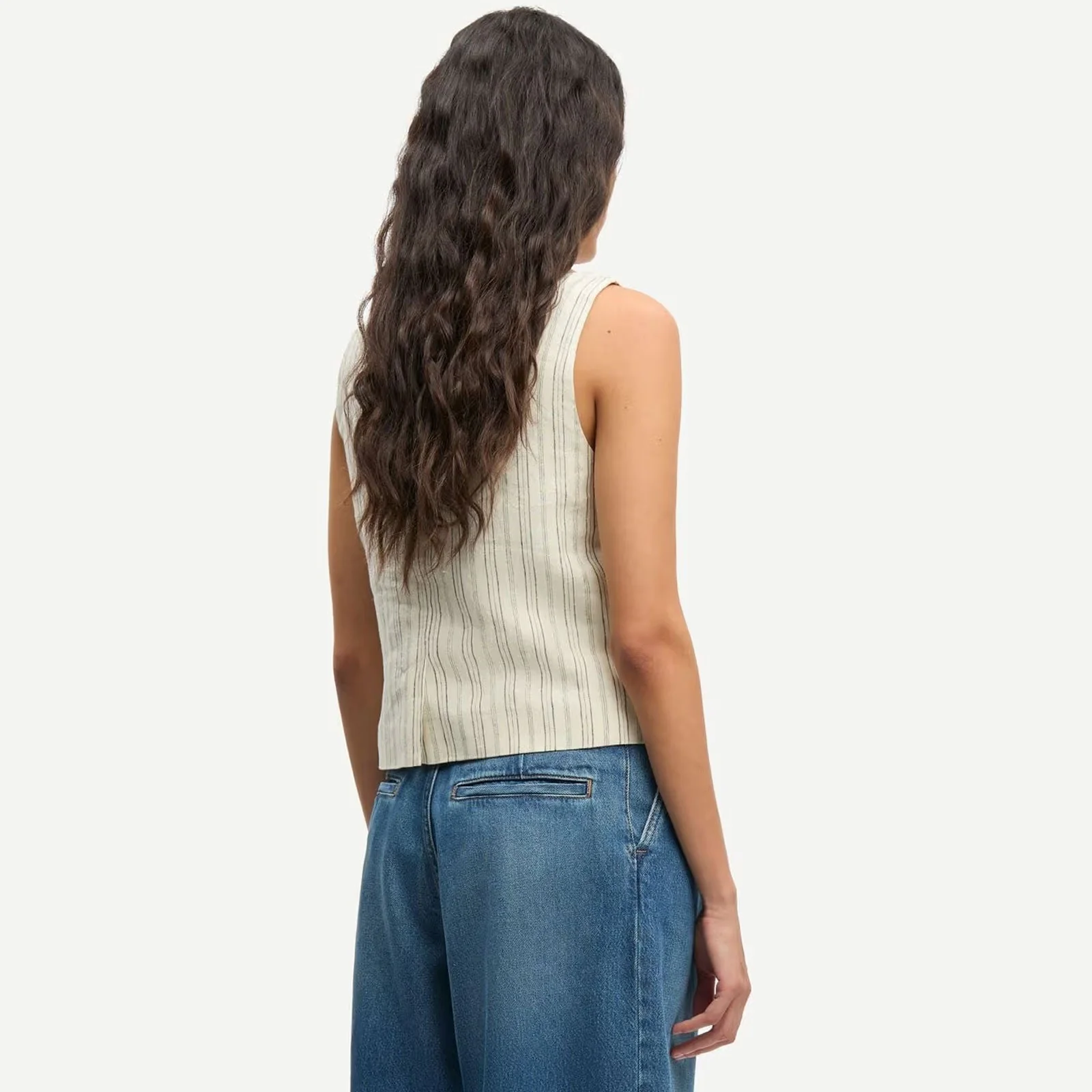 Saloves Vest 14329 bone st. - Image 2