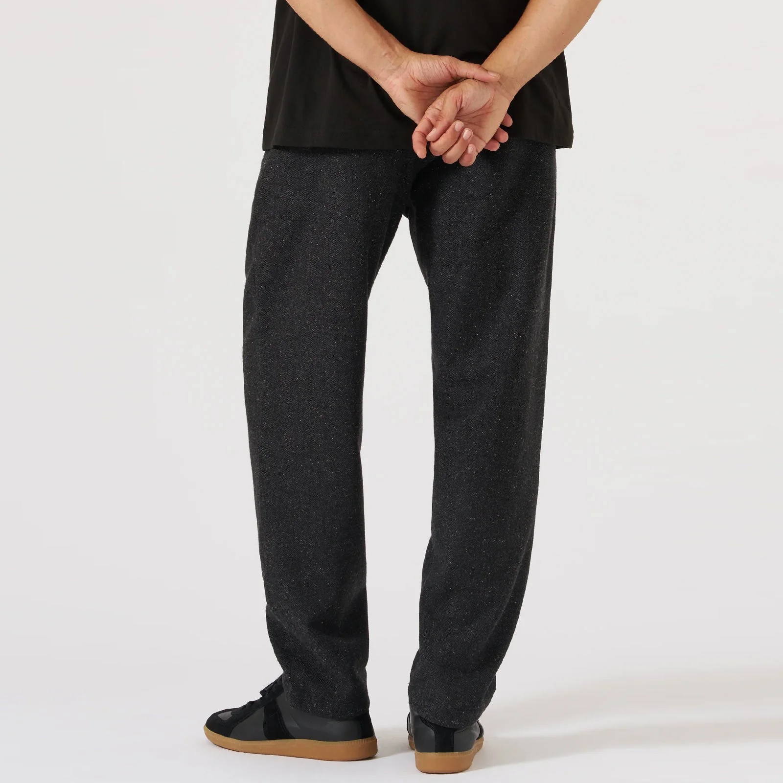 Salt N Pepper Military Tweed Chino black - Image 2