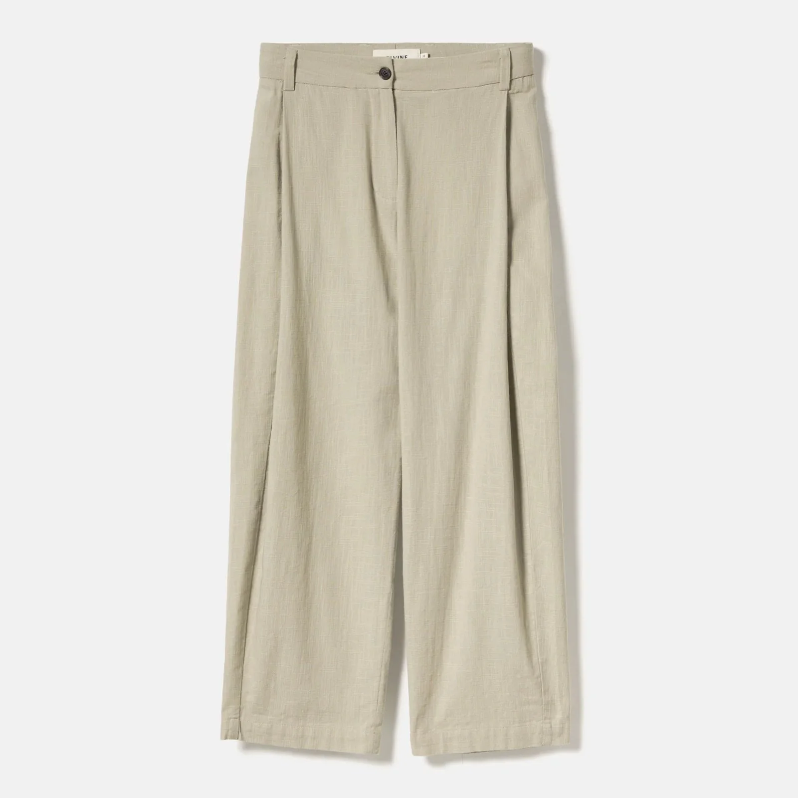 Sandi Textured Weave Pants stone green - Image 4